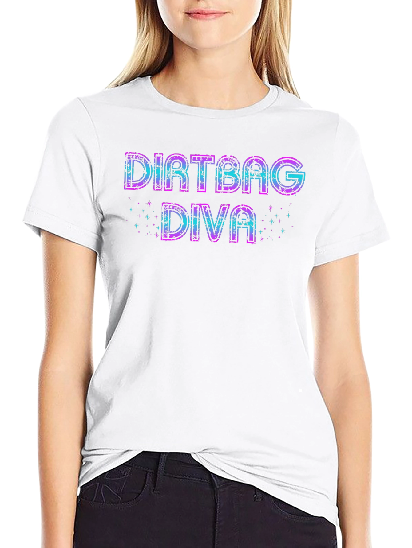 Dirtbag Diva Graphic T-Shirt - Casual & Fun