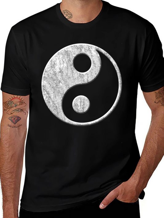 Yin Yang Graphic Tee - Balance and Style