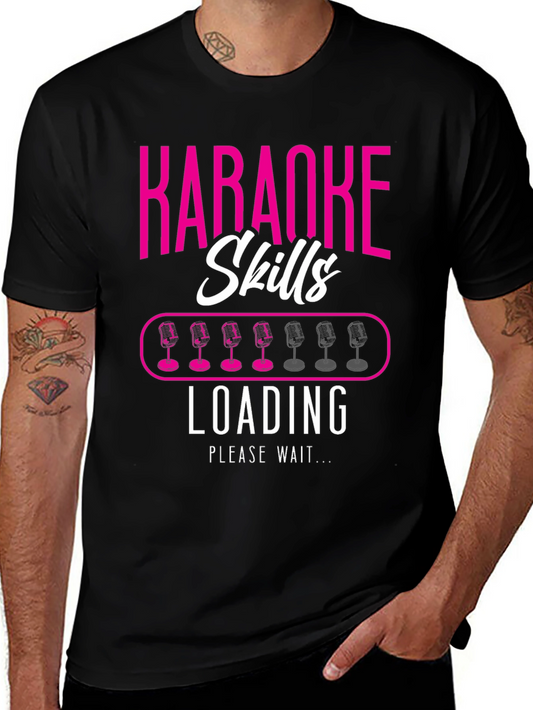 Karaoke Skills Loading Graphic T-Shirt