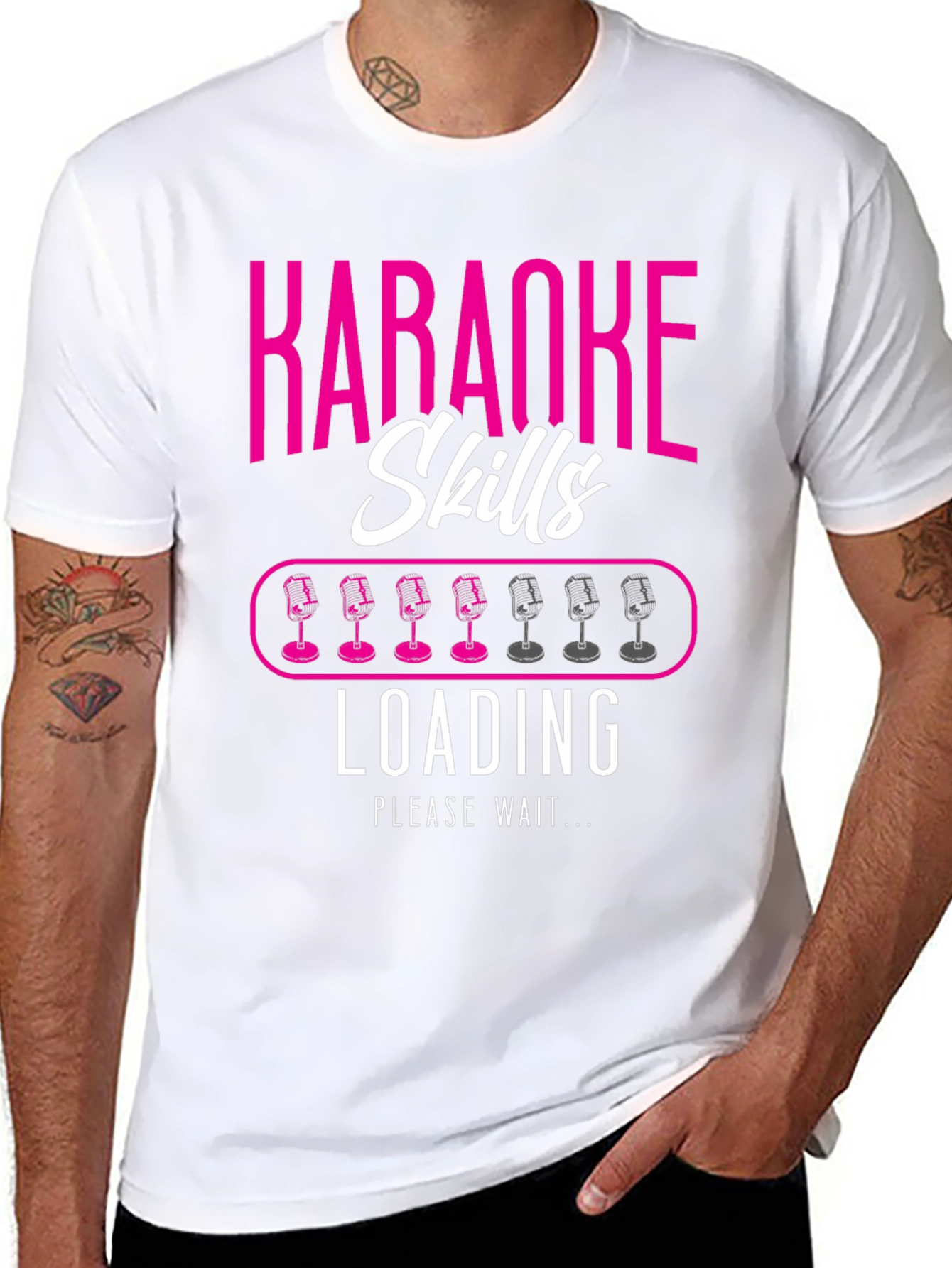 Karaoke Skills Loading Graphic T-Shirt