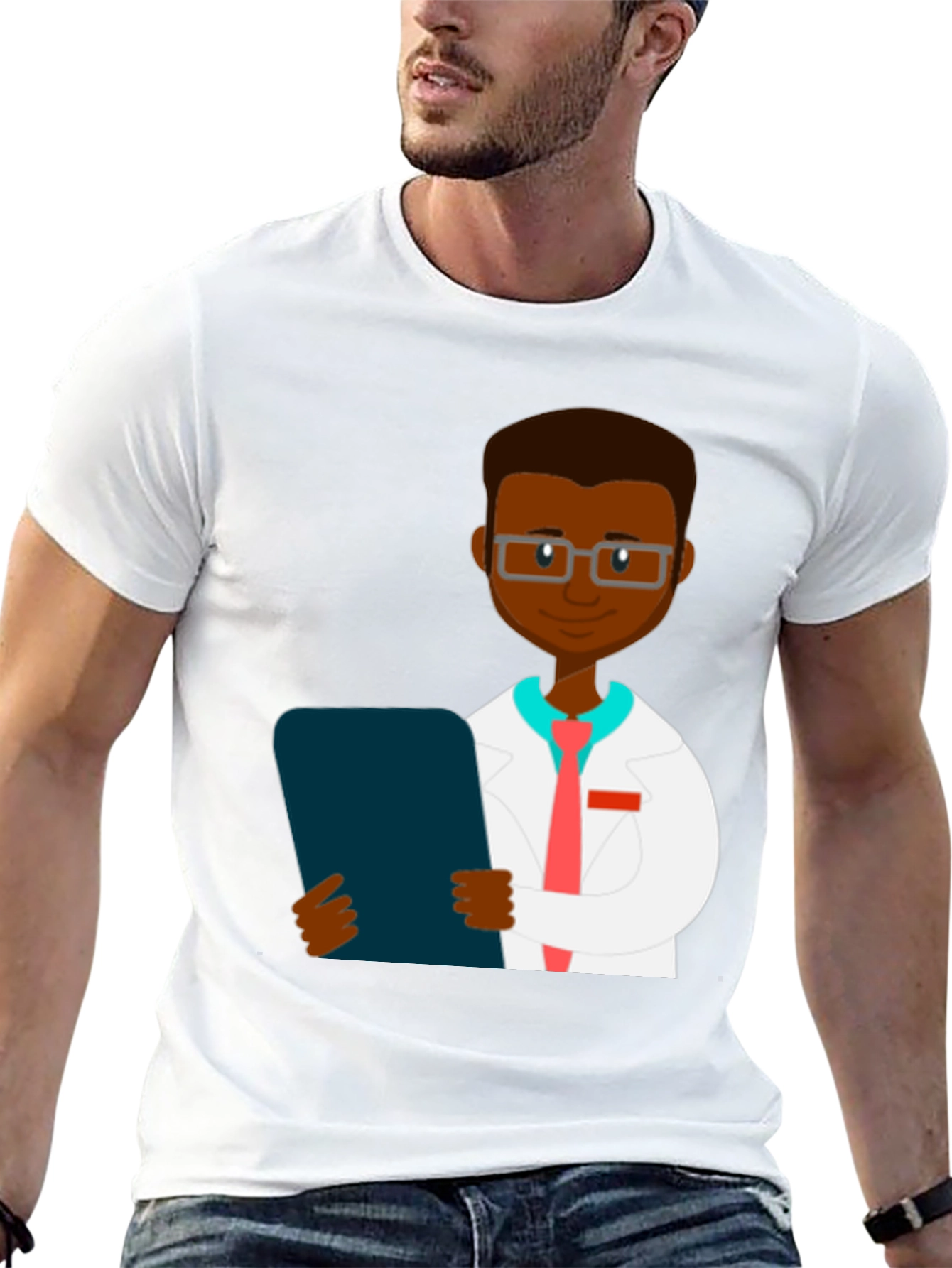 Doctor Graphic T-Shirt - Mens Black Tee