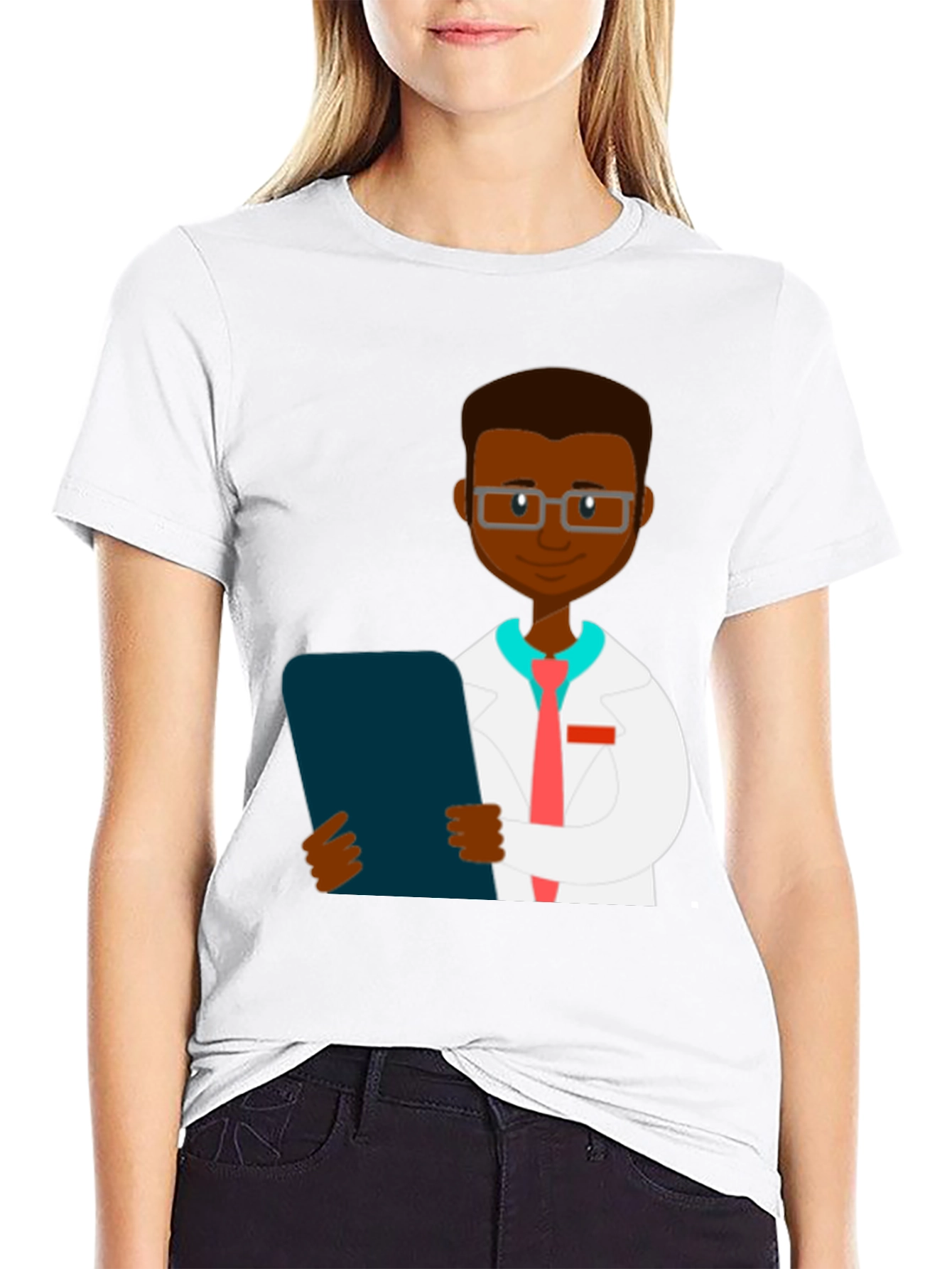 Doctor Graphic T-Shirt - Mens Black Tee