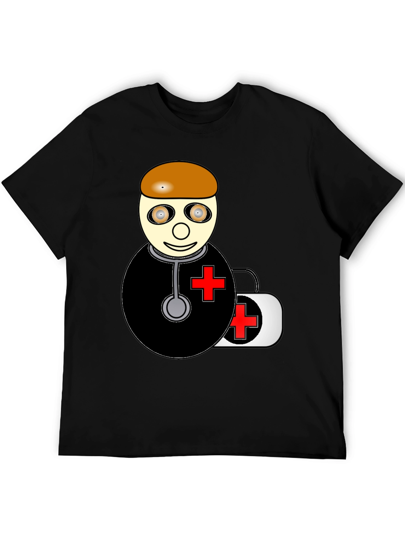 Cartoon Doctor T-Shirt - Medical Humor