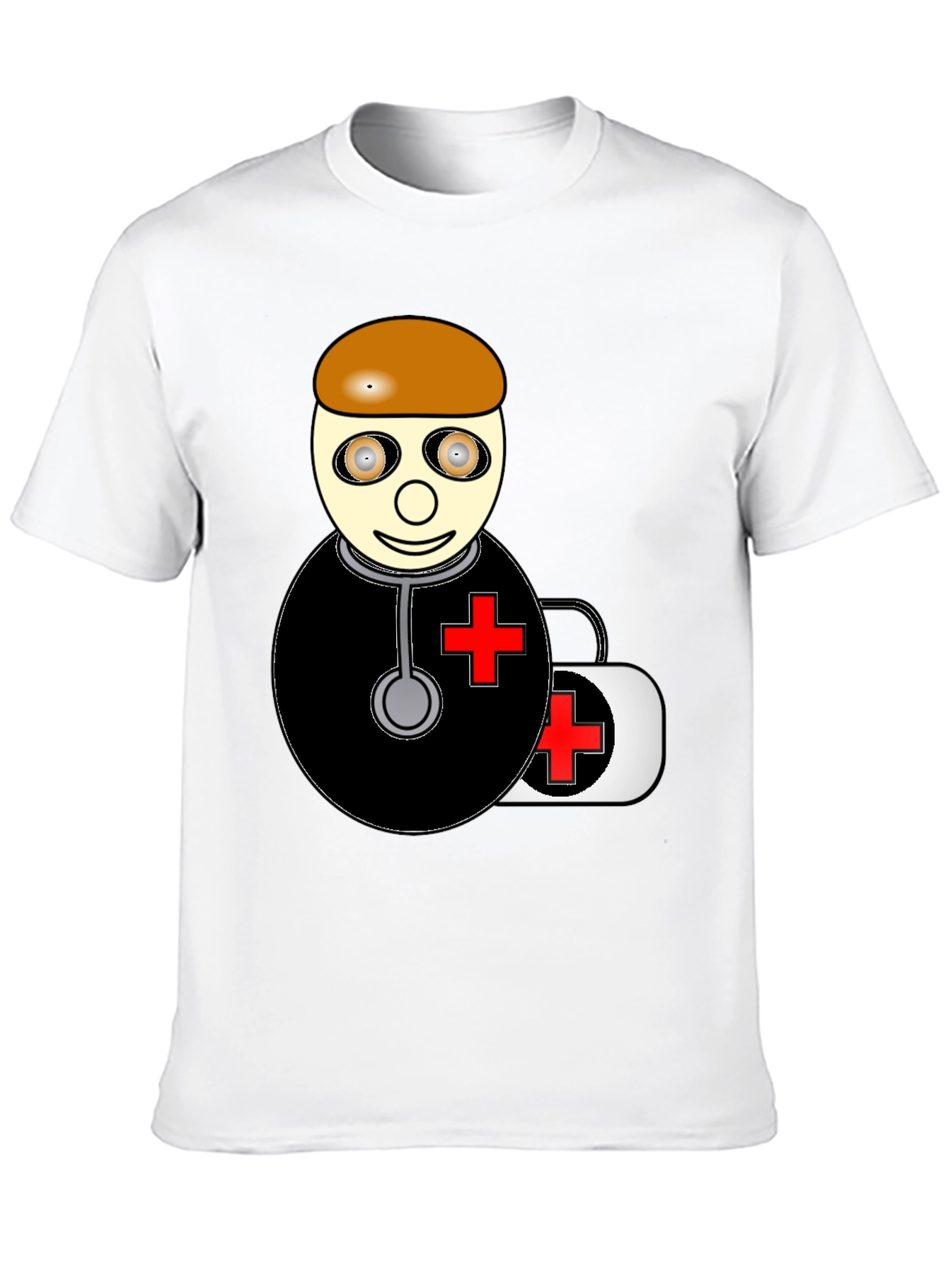 Cartoon Doctor T-Shirt - Medical Humor