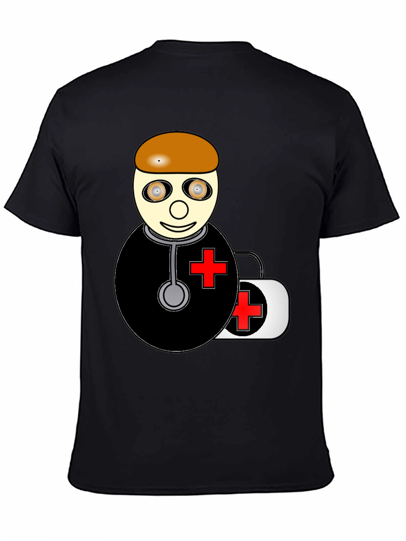 Cartoon Doctor T-Shirt - Medical Humor