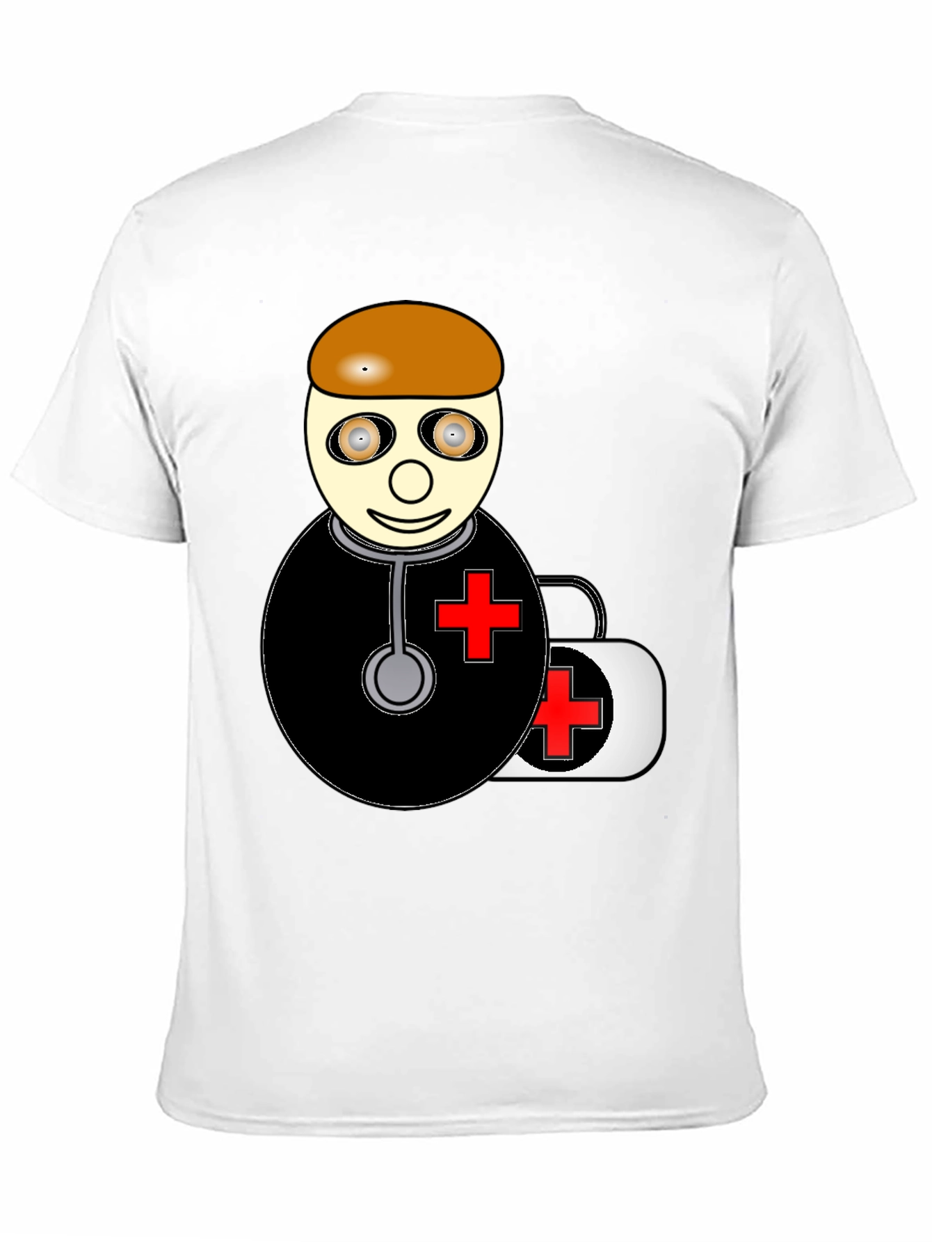 Cartoon Doctor T-Shirt - Medical Humor