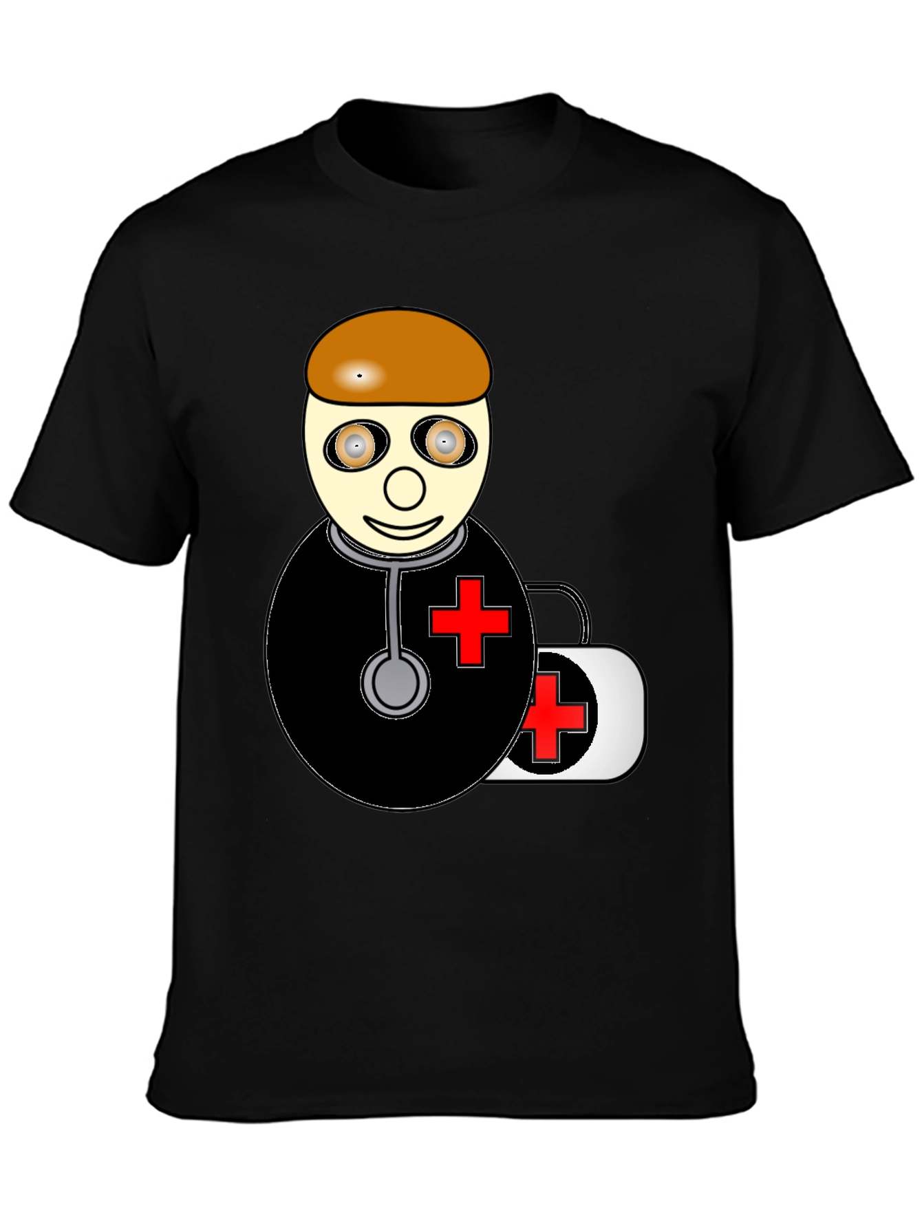 Cartoon Doctor T-Shirt - Medical Humor
