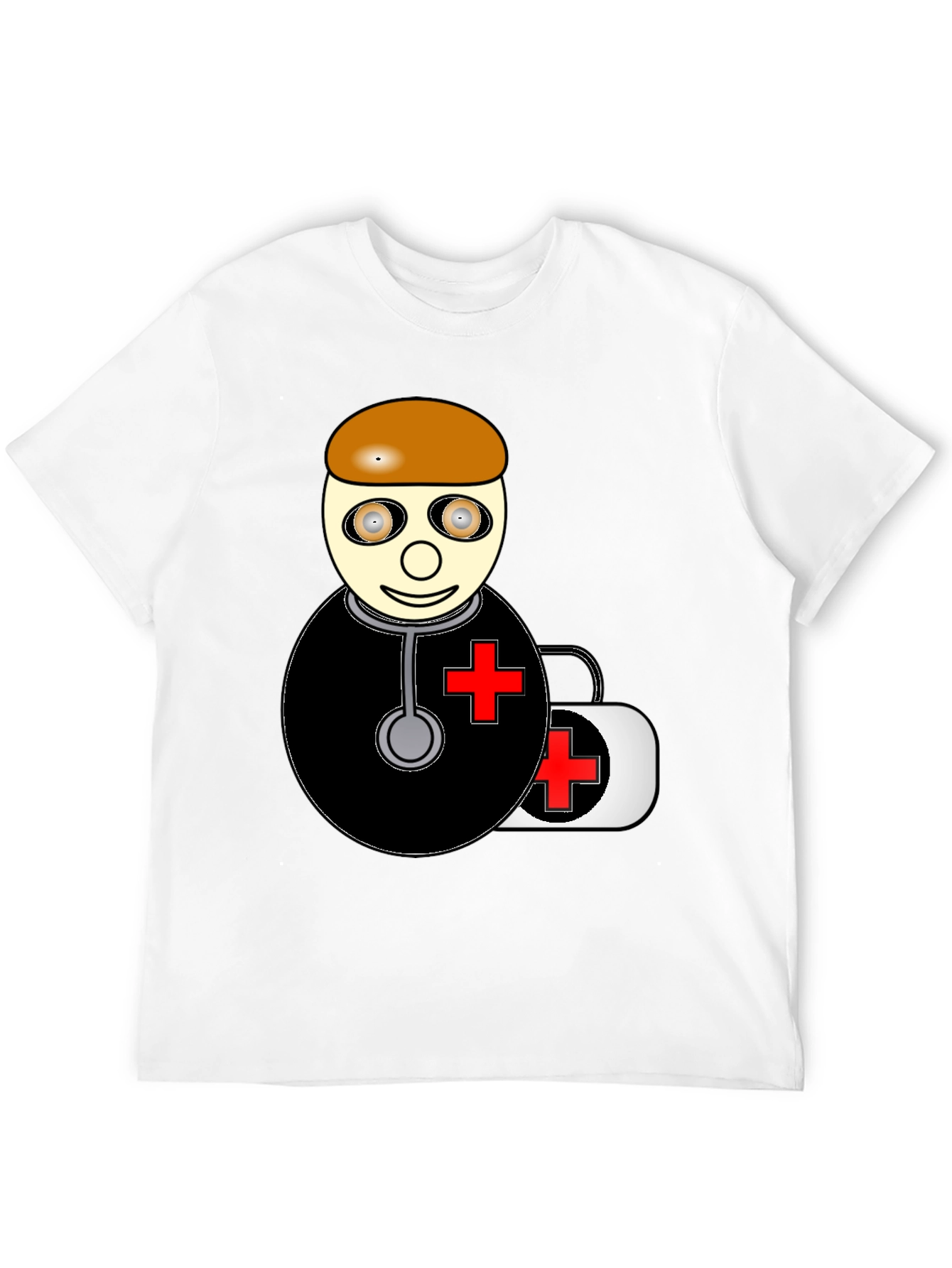 Cartoon Doctor T-Shirt - Medical Humor