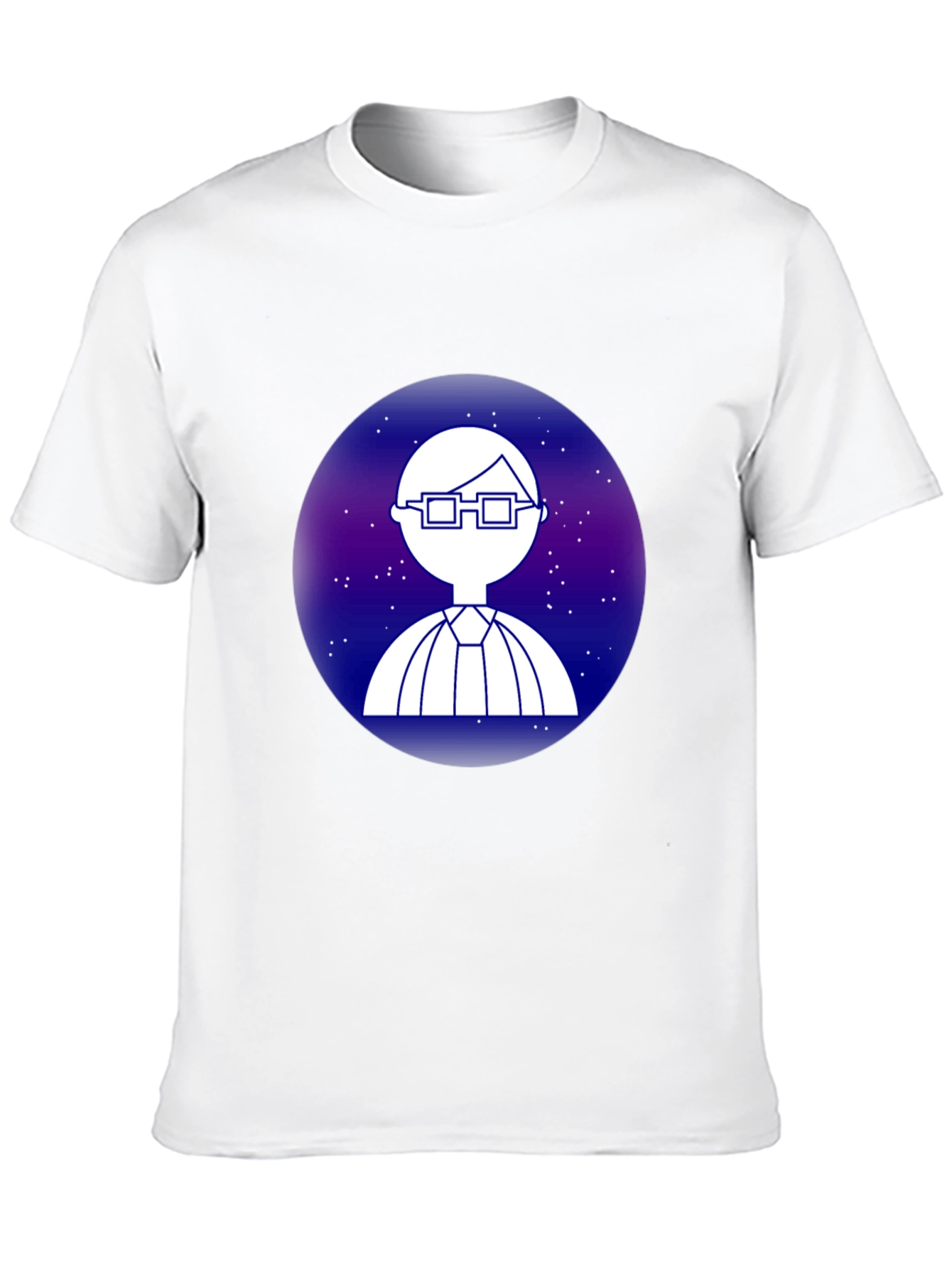 Nerdy Galaxy T-Shirt - Cool Space Geek Design