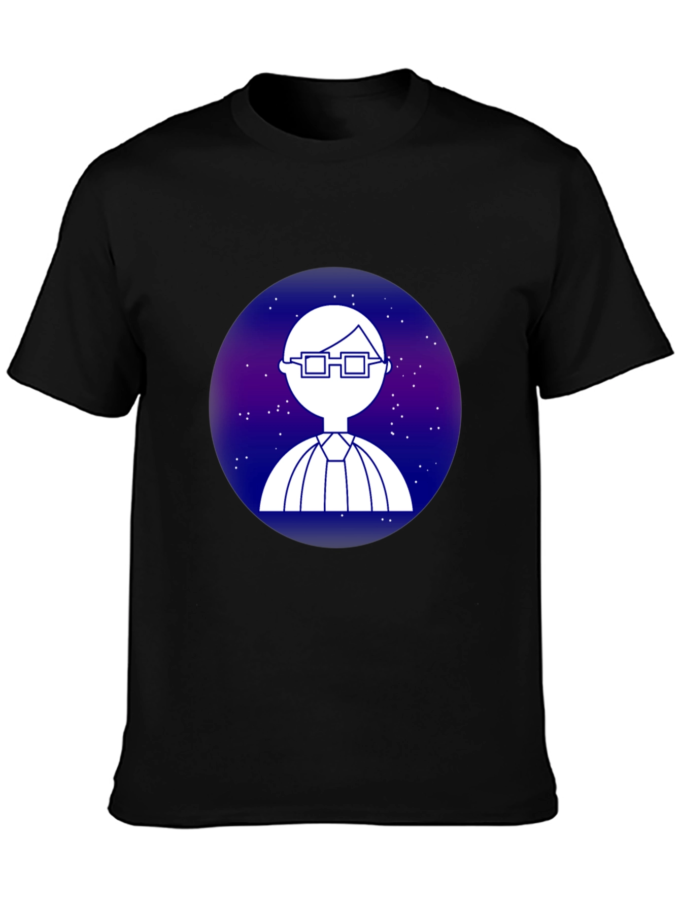 Nerdy Galaxy T-Shirt - Cool Space Geek Design