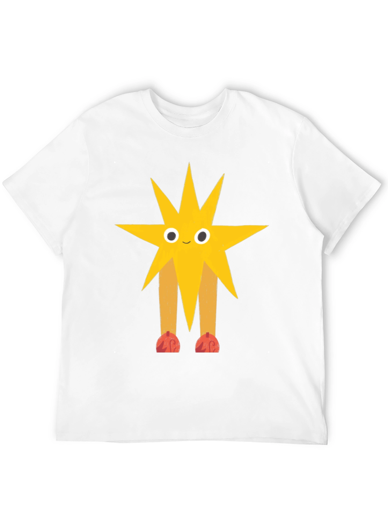 Star Character Graphic Black T-Shirt