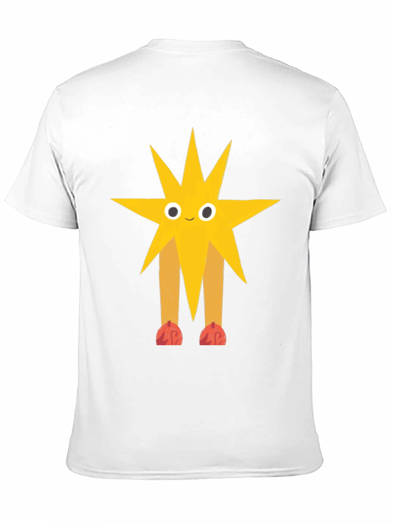 Star Character Graphic Black T-Shirt
