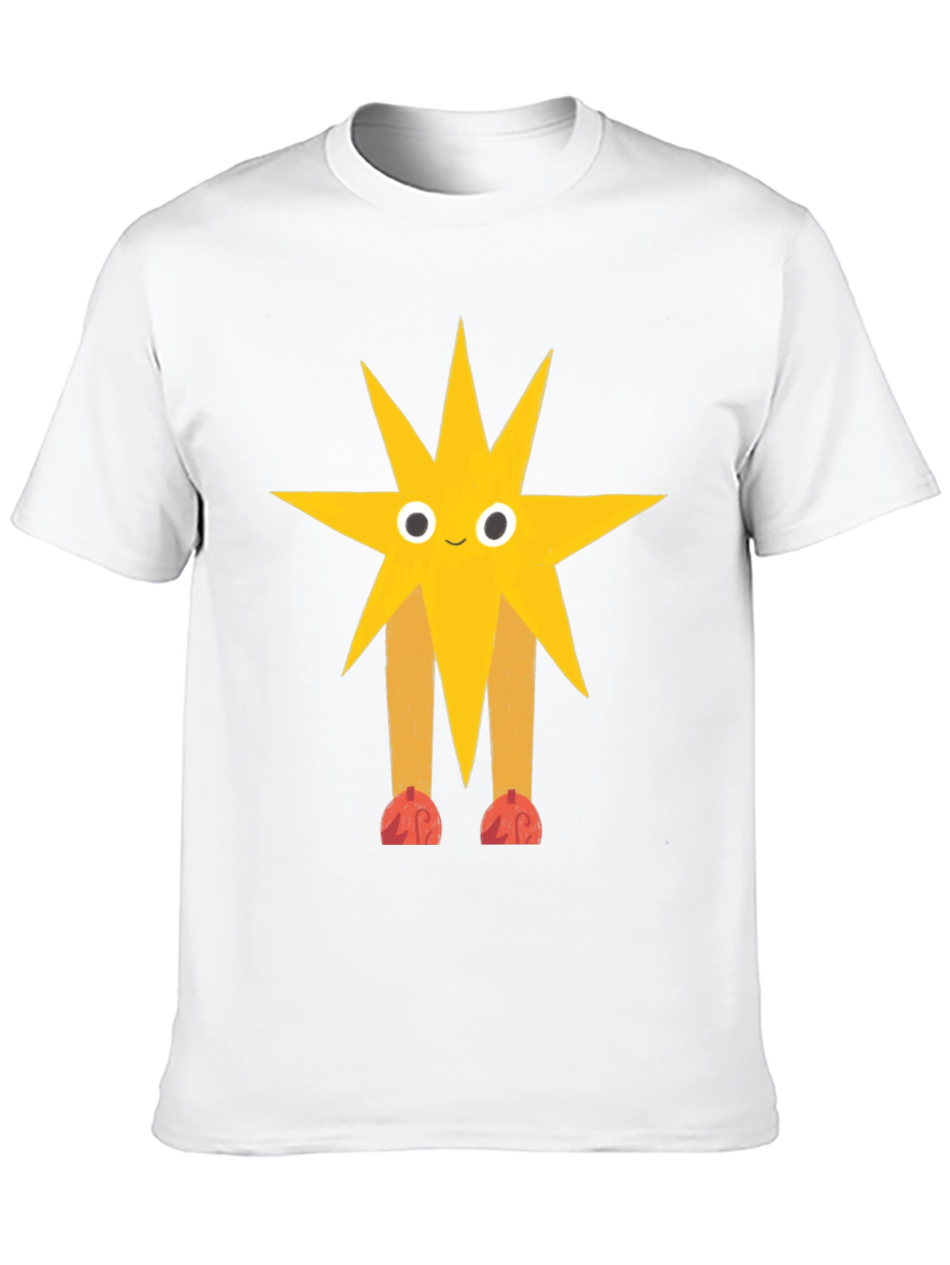 Star Character Graphic Black T-Shirt