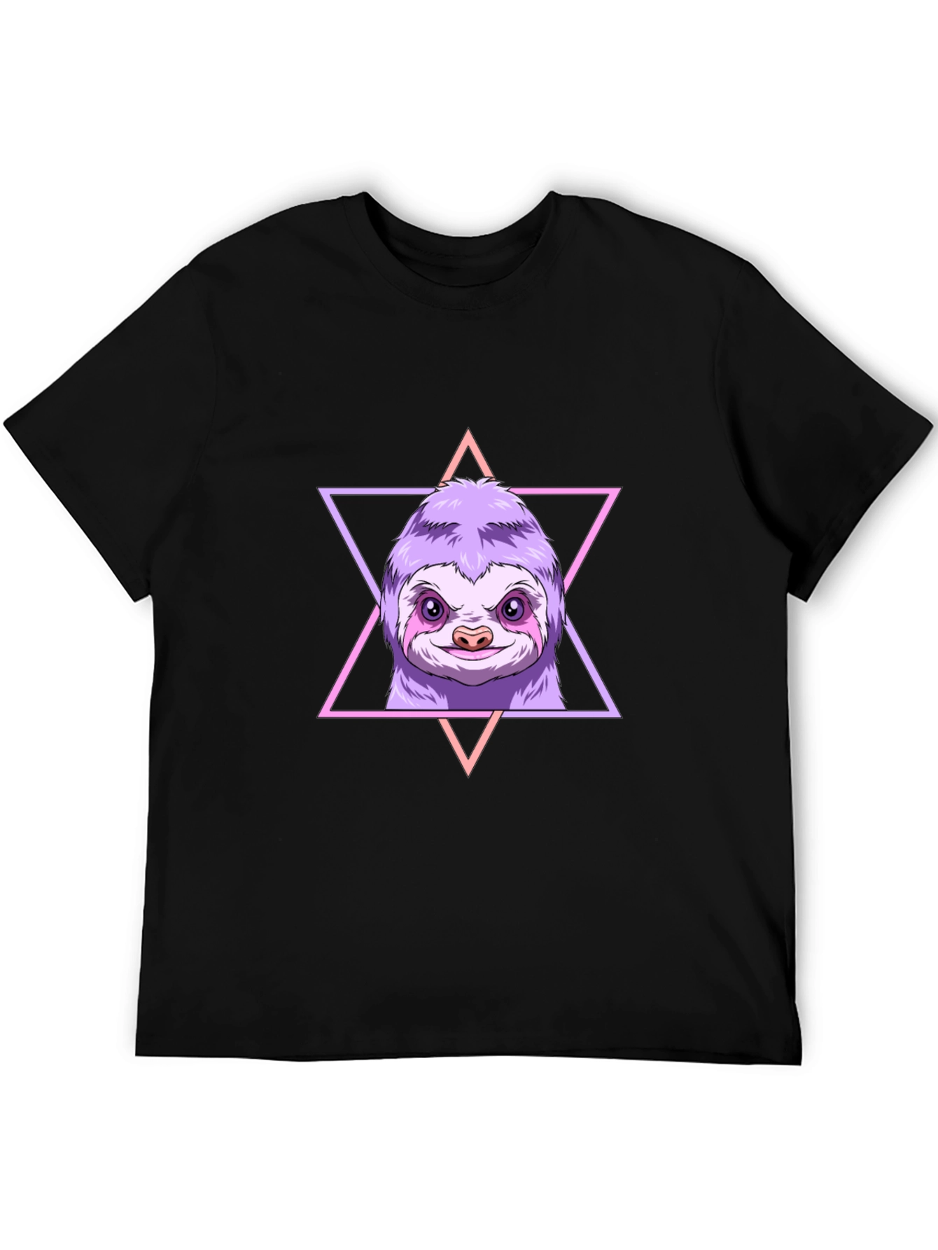 Sloth Graphic Tee - Relaxed Style