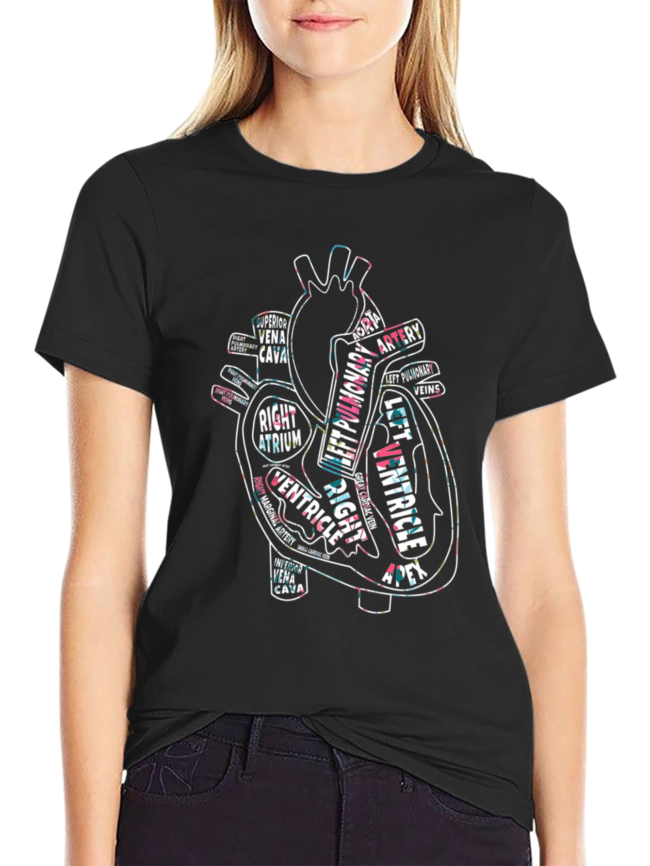 Anatomical Heart T-Shirt - Unique Design
