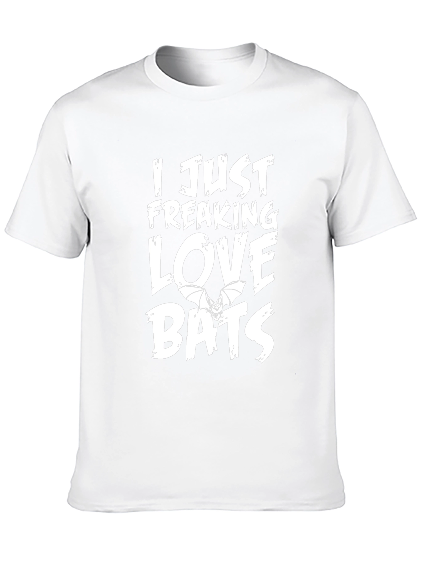 I Just Freaking Love Bats T-Shirt - Black