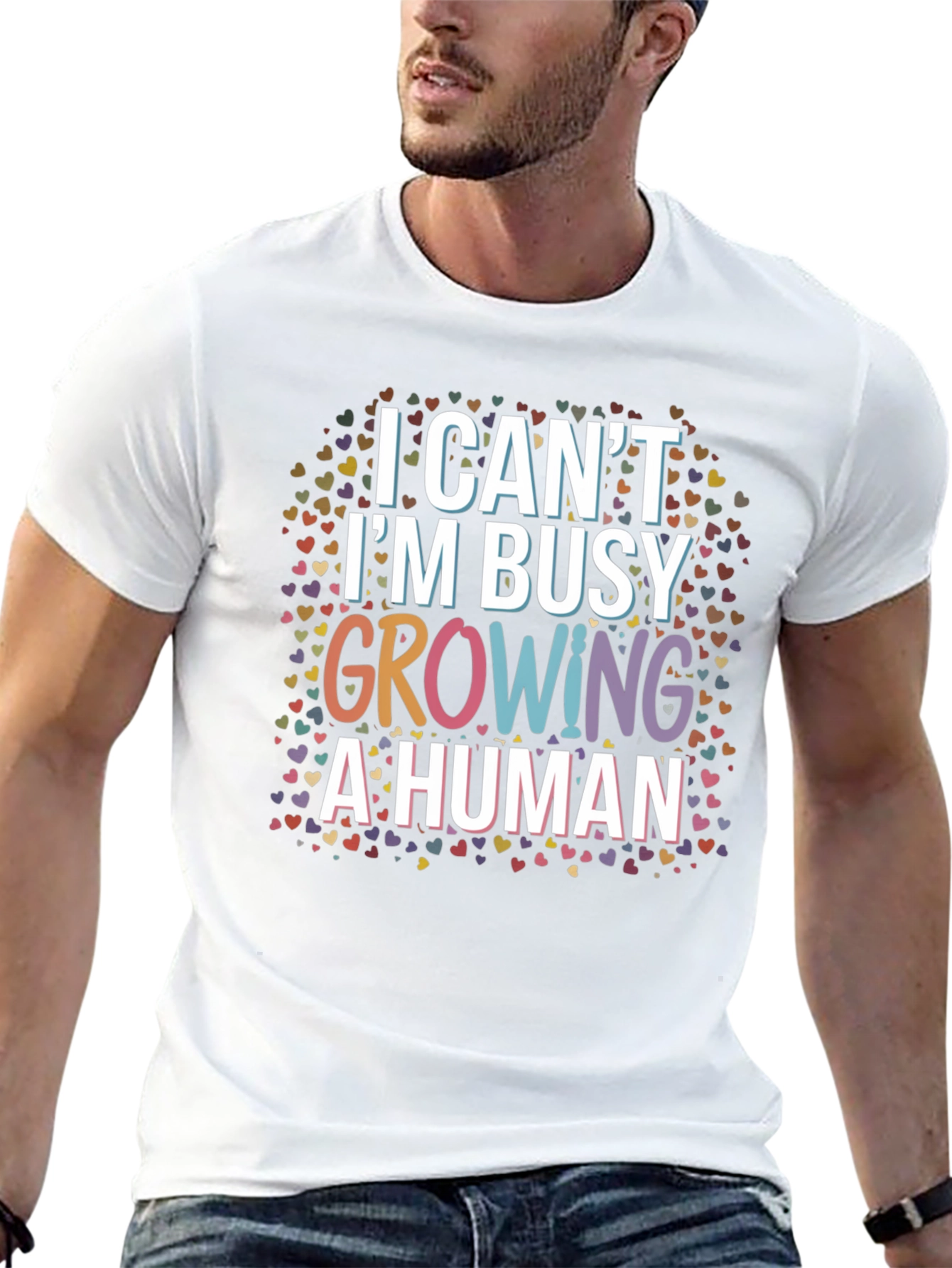 Funny Pregnancy T-Shirt - Im Growing A Human