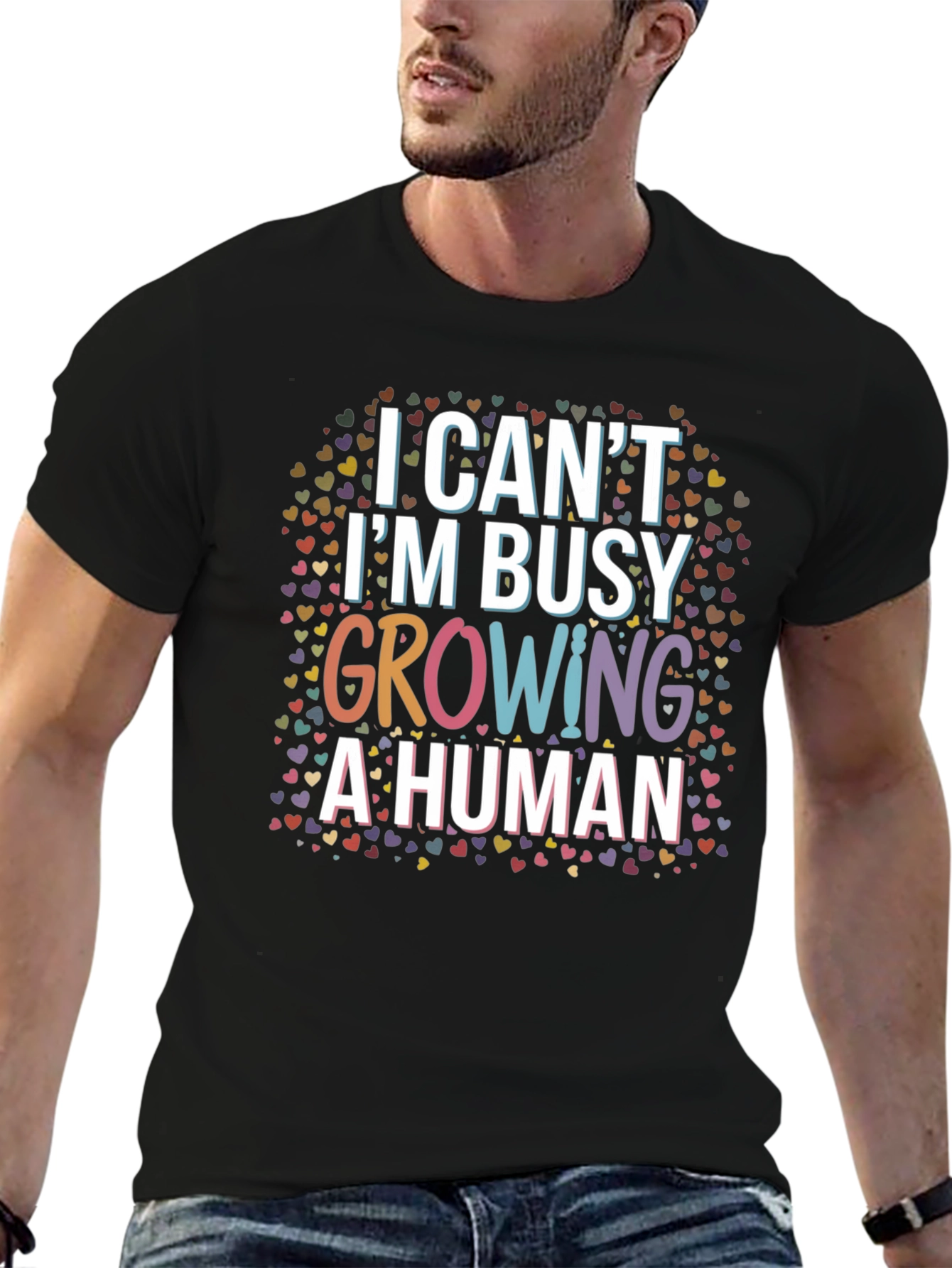 Funny Pregnancy T-Shirt - Im Growing A Human
