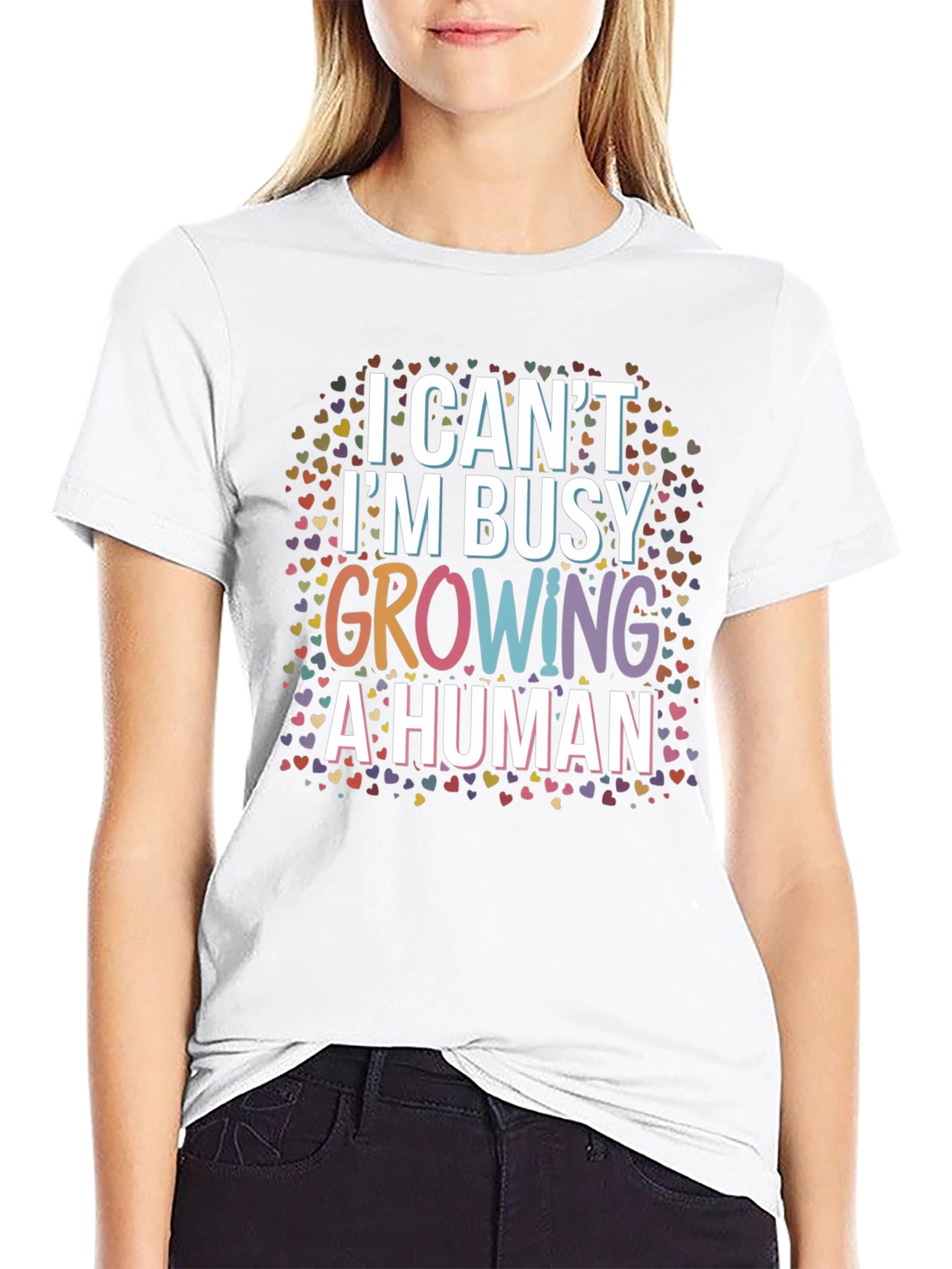 Funny Pregnancy T-Shirt - Im Growing A Human