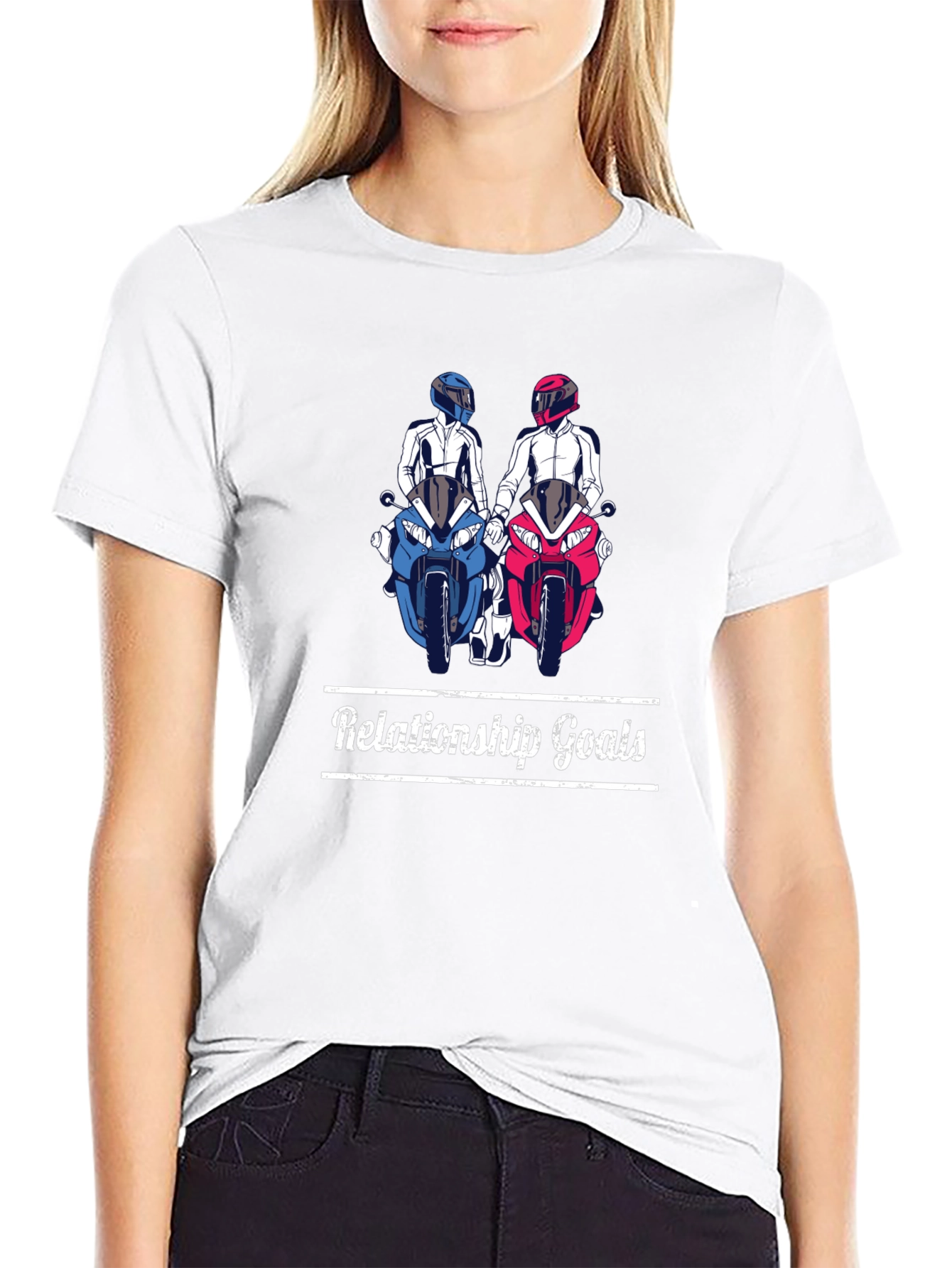 Relationship Goals Motorcycle T-Shirt