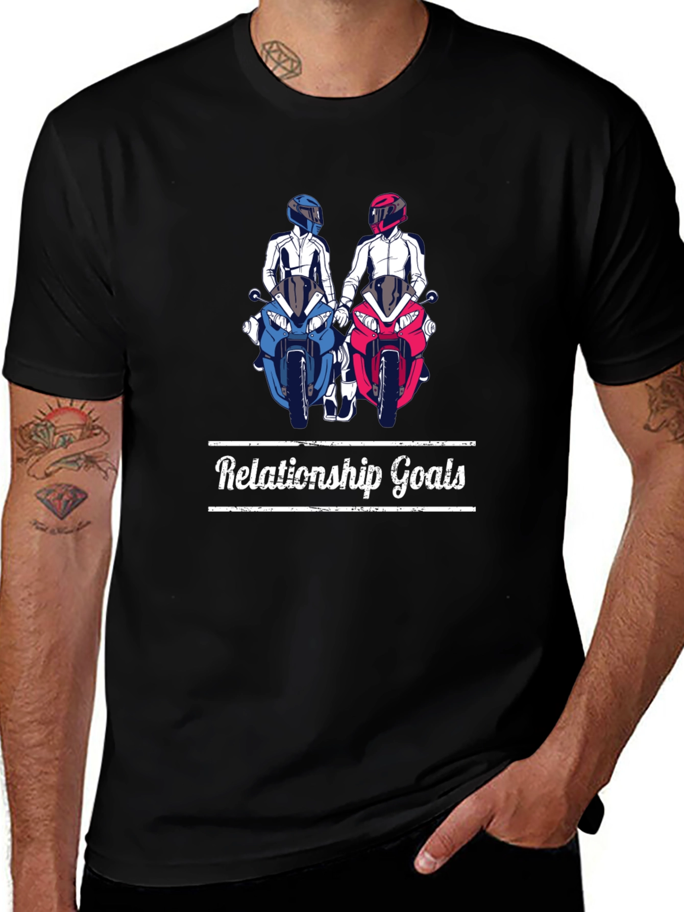Relationship Goals Motorcycle T-Shirt