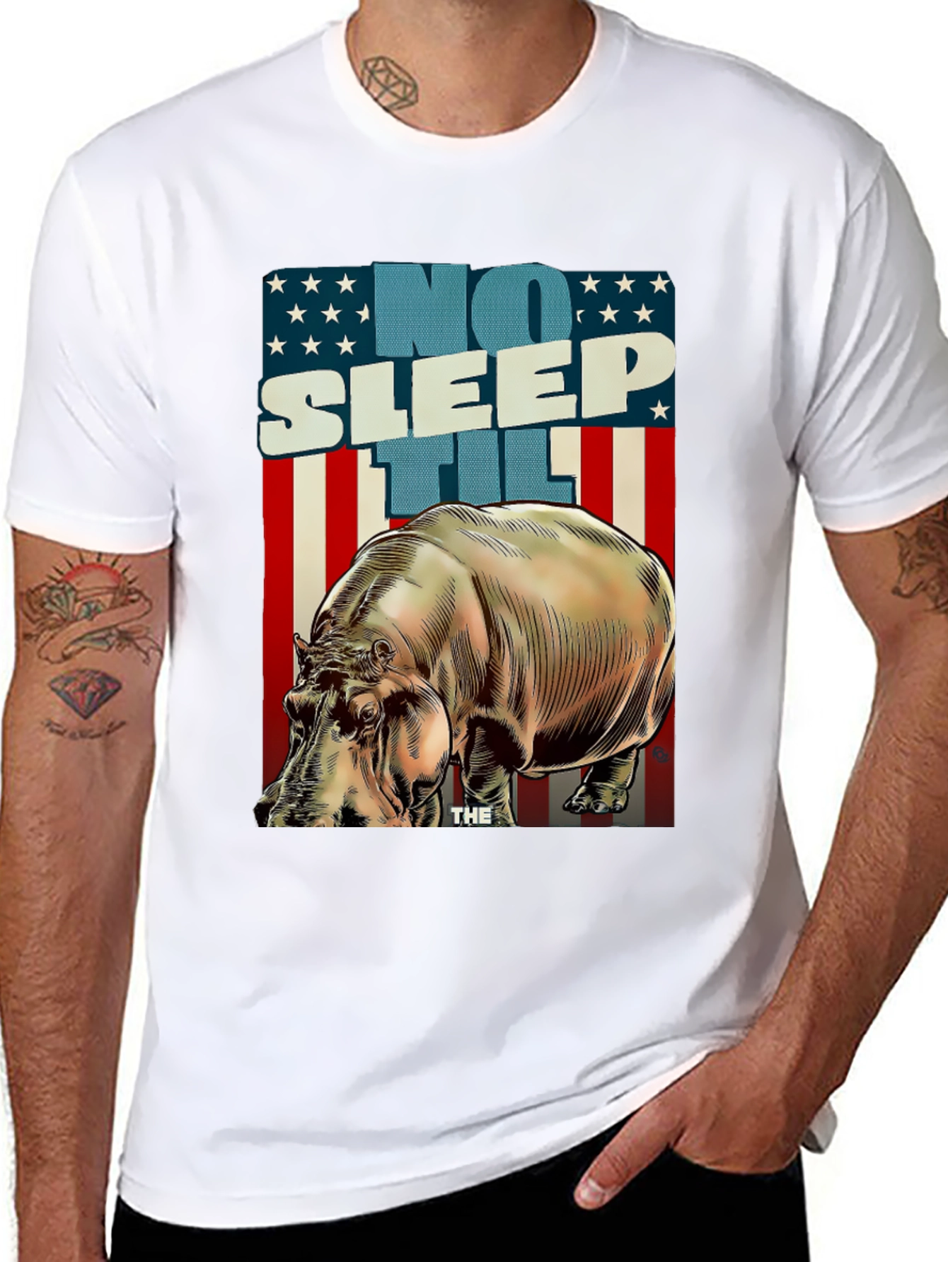 No Sleep Til The Hippo T-Shirt