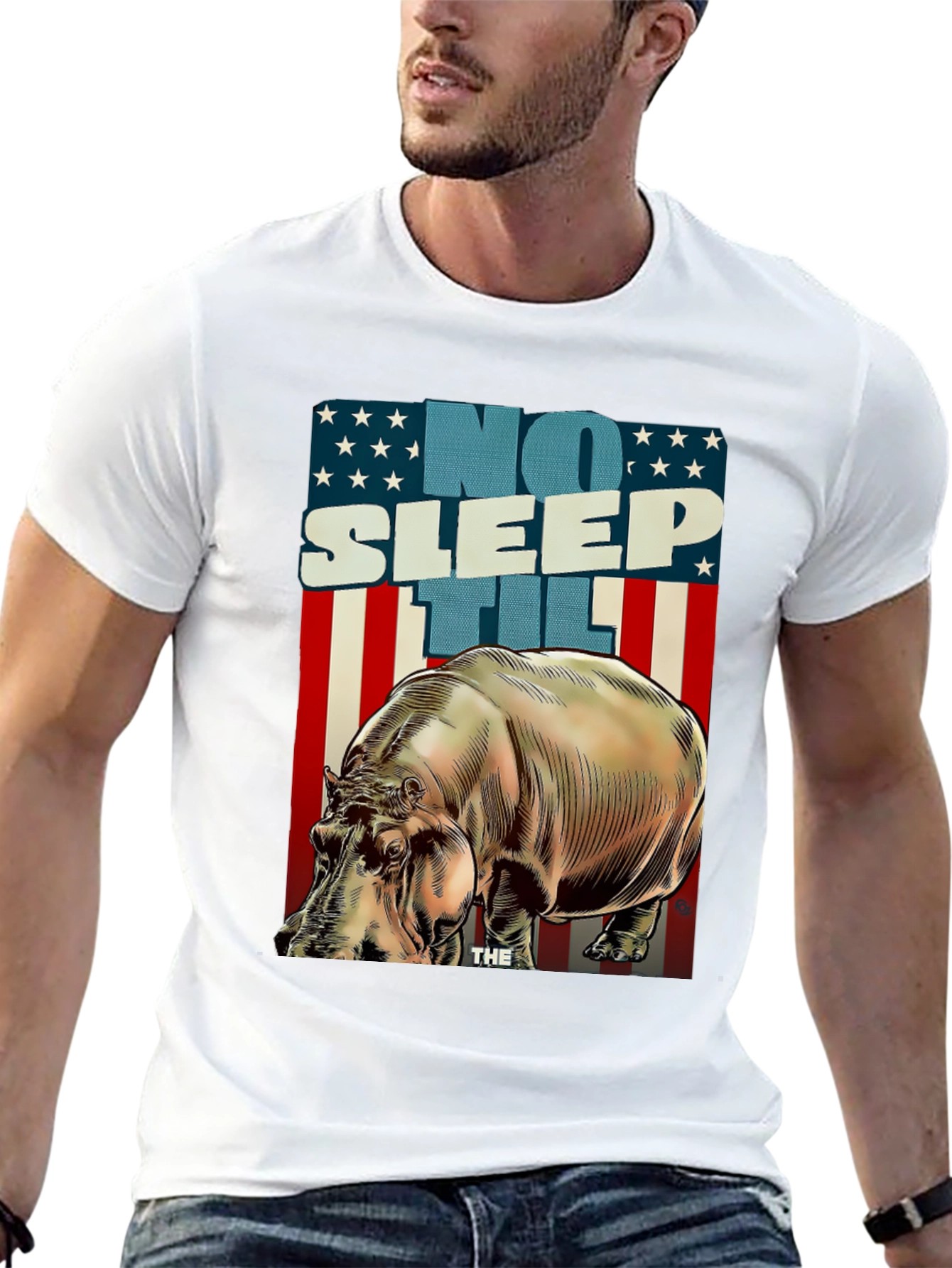 No Sleep Til The Hippo T-Shirt