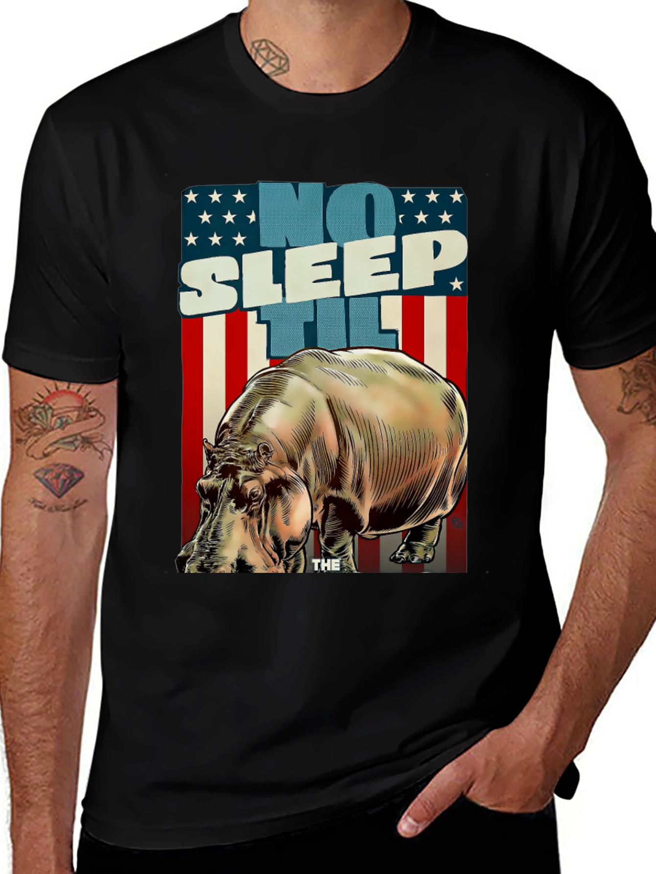 No Sleep Til The Hippo T-Shirt