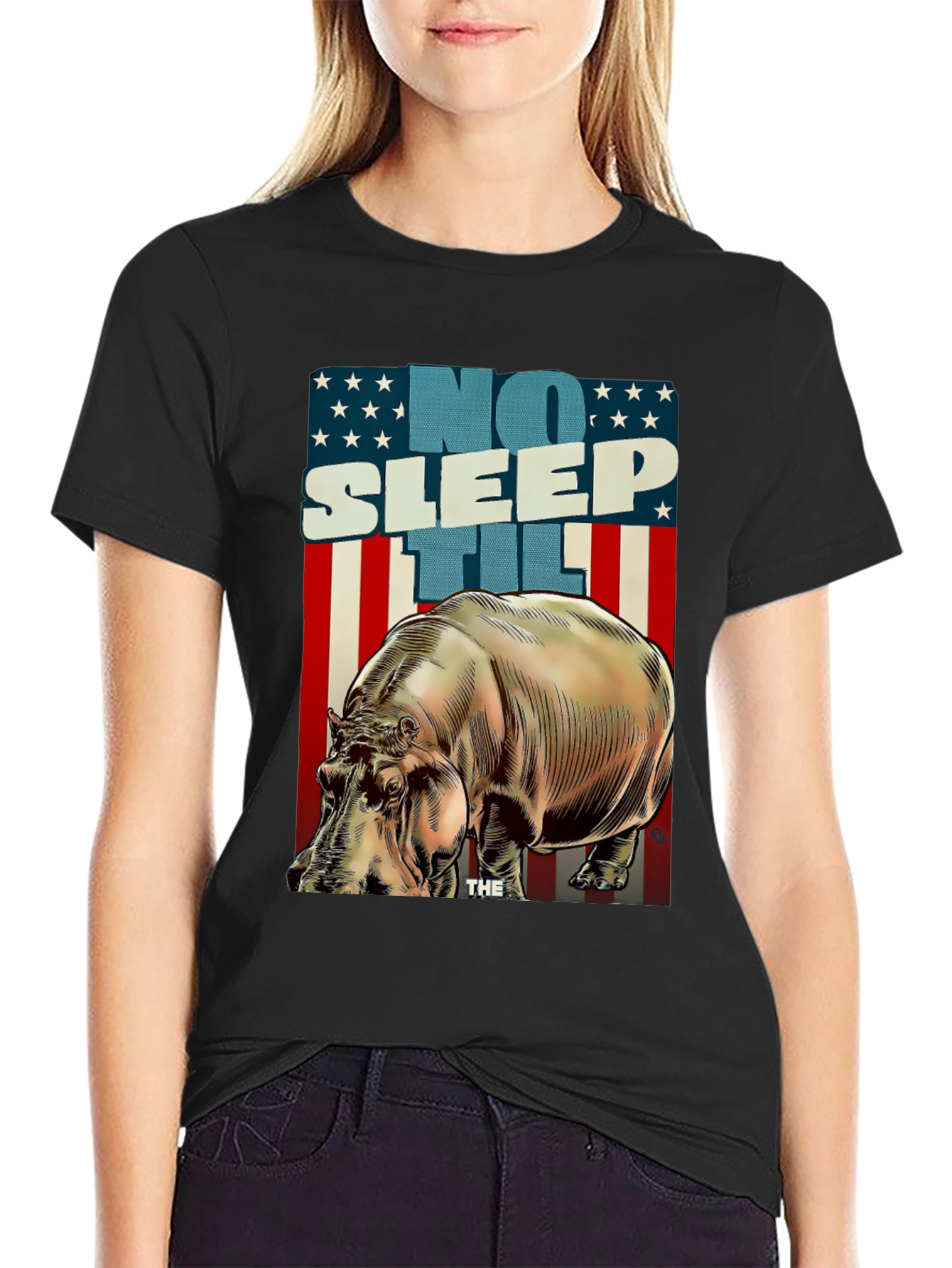 No Sleep Til The Hippo T-Shirt
