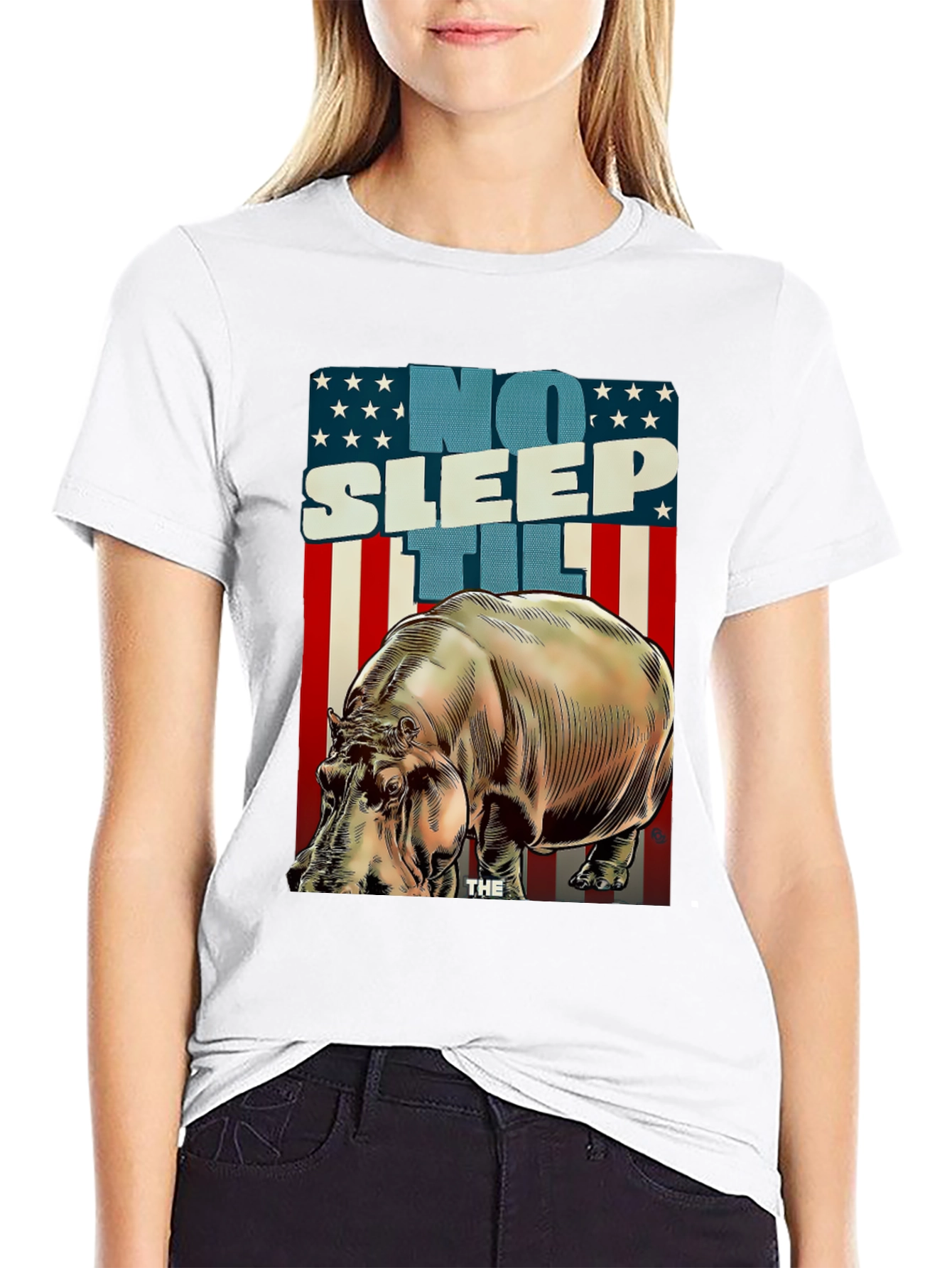 No Sleep Til The Hippo T-Shirt