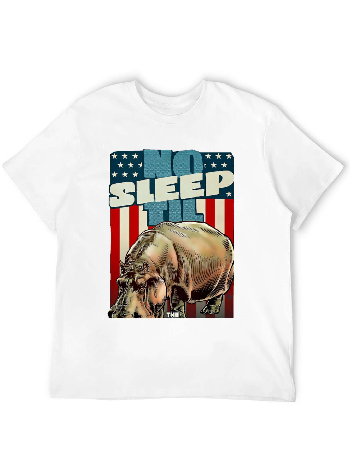 No Sleep Til The Hippo T-Shirt