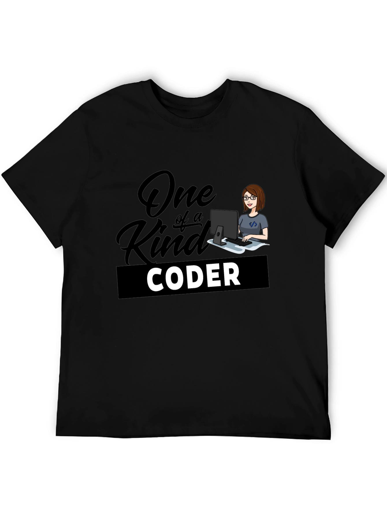 One of a Kind Coder T-Shirt - Black
