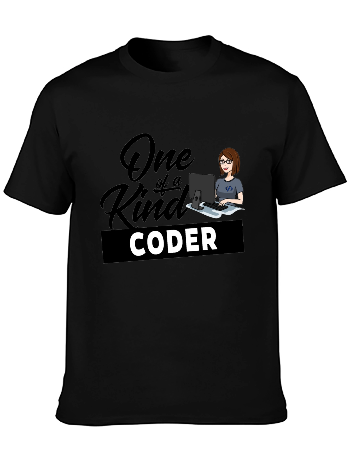 One of a Kind Coder T-Shirt - Black