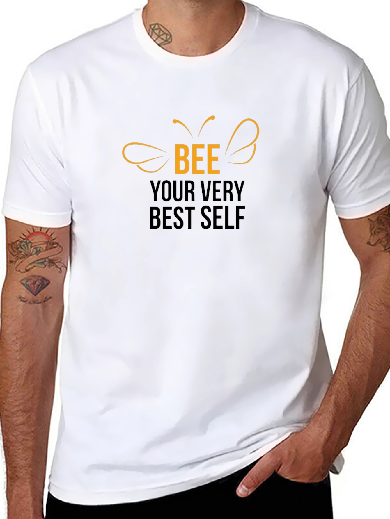 Bee Your Very Best Self Graphic T-Shirt