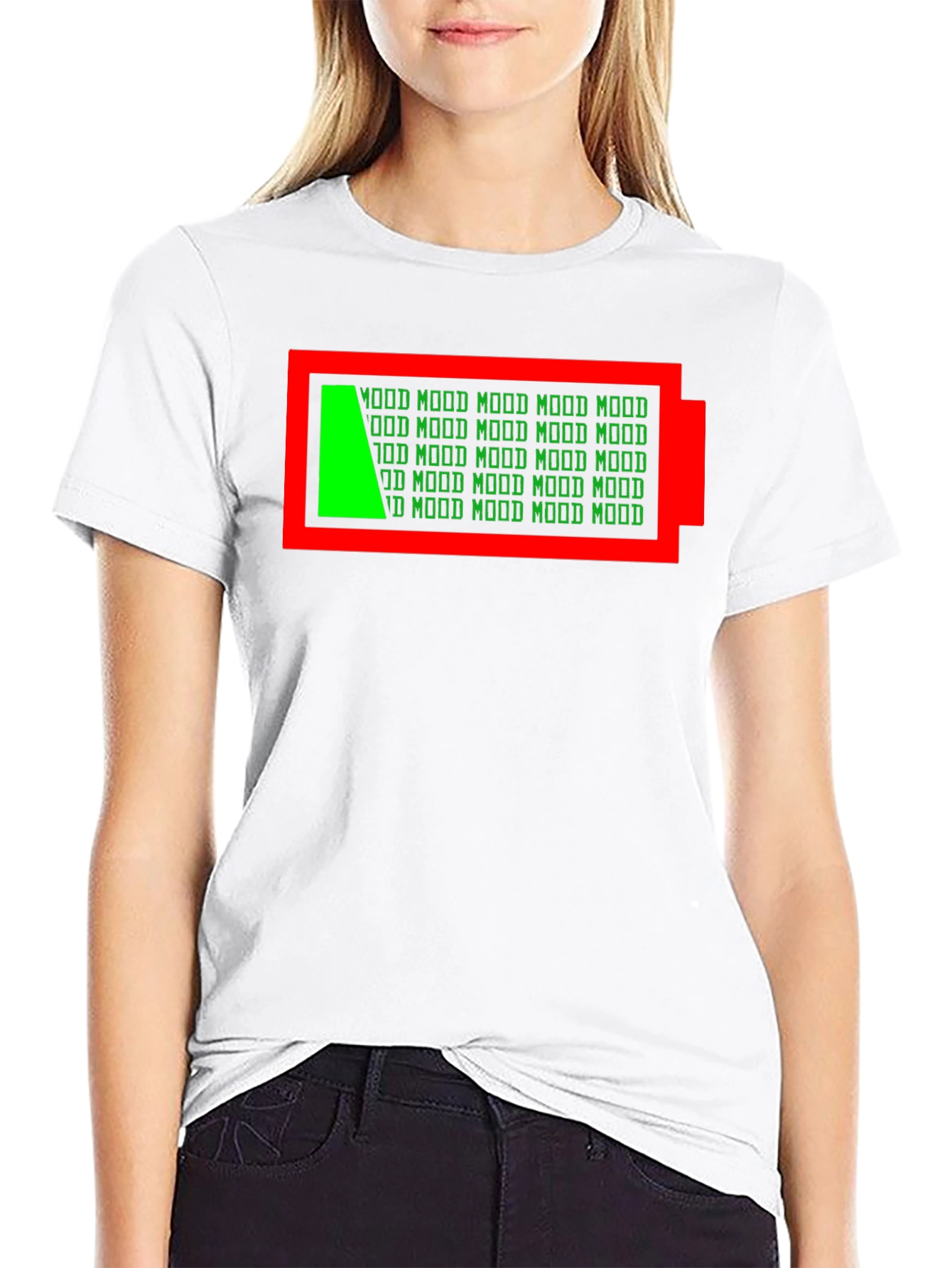 Mood Battery Graphic T-Shirt