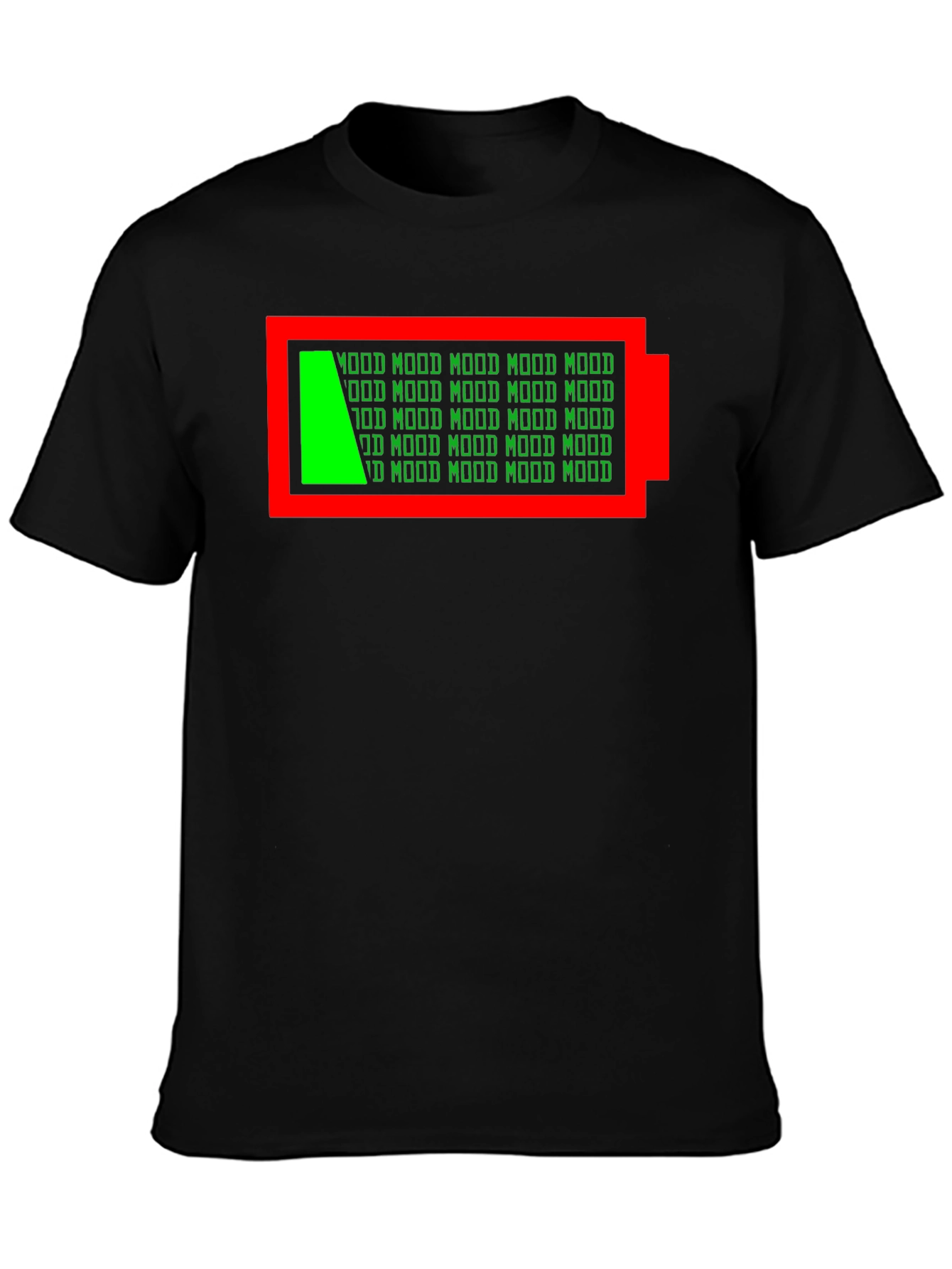Mood Battery Graphic T-Shirt