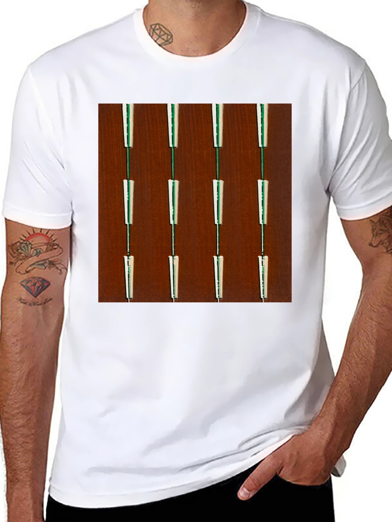 Retro Panel T-Shirt - Unique Design