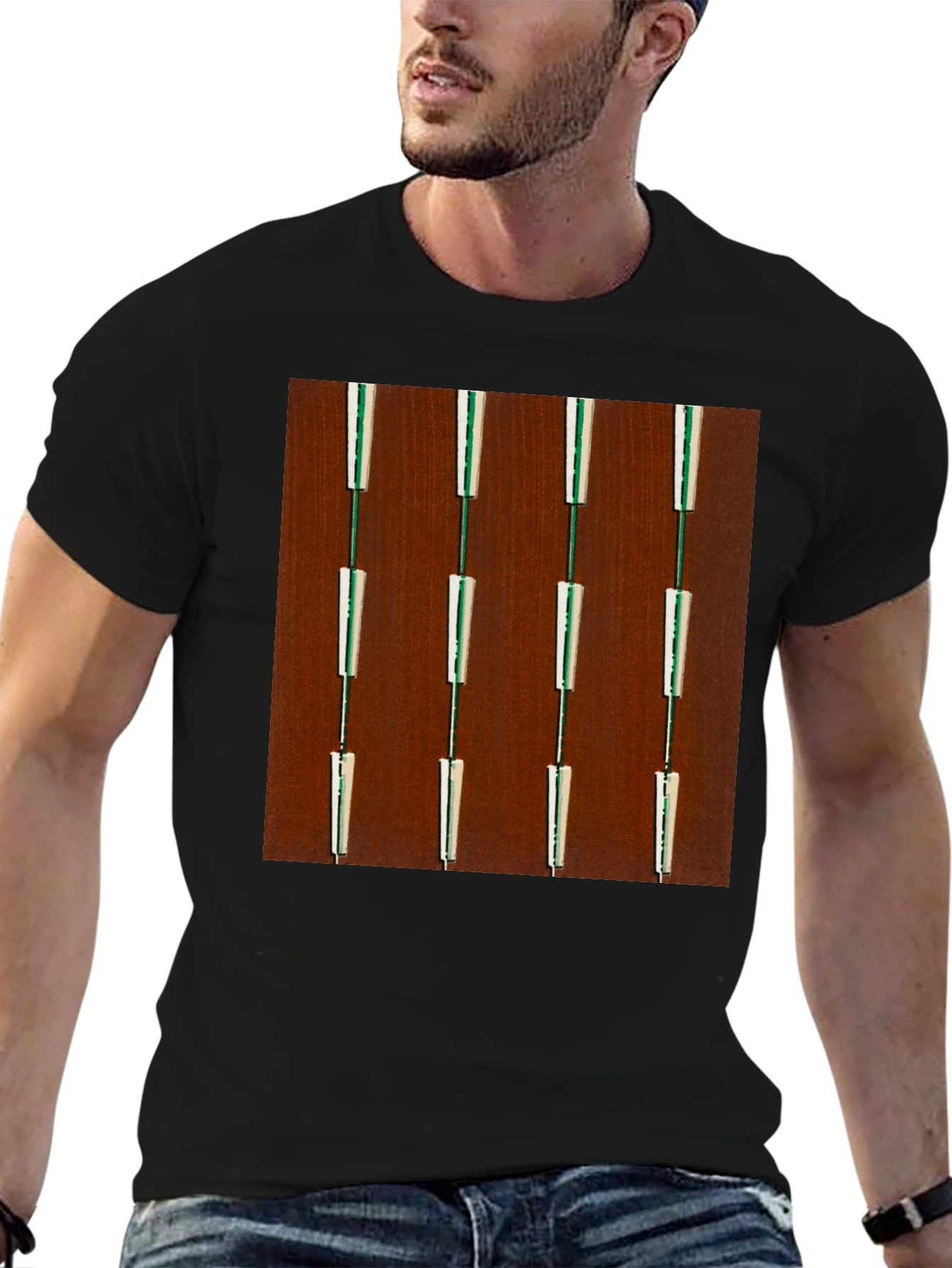 Retro Panel T-Shirt - Unique Design
