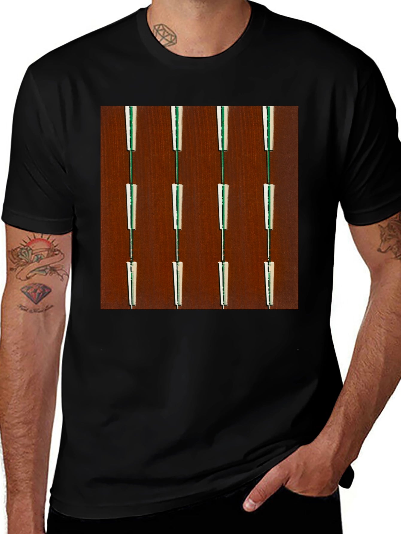 Retro Panel T-Shirt - Unique Design