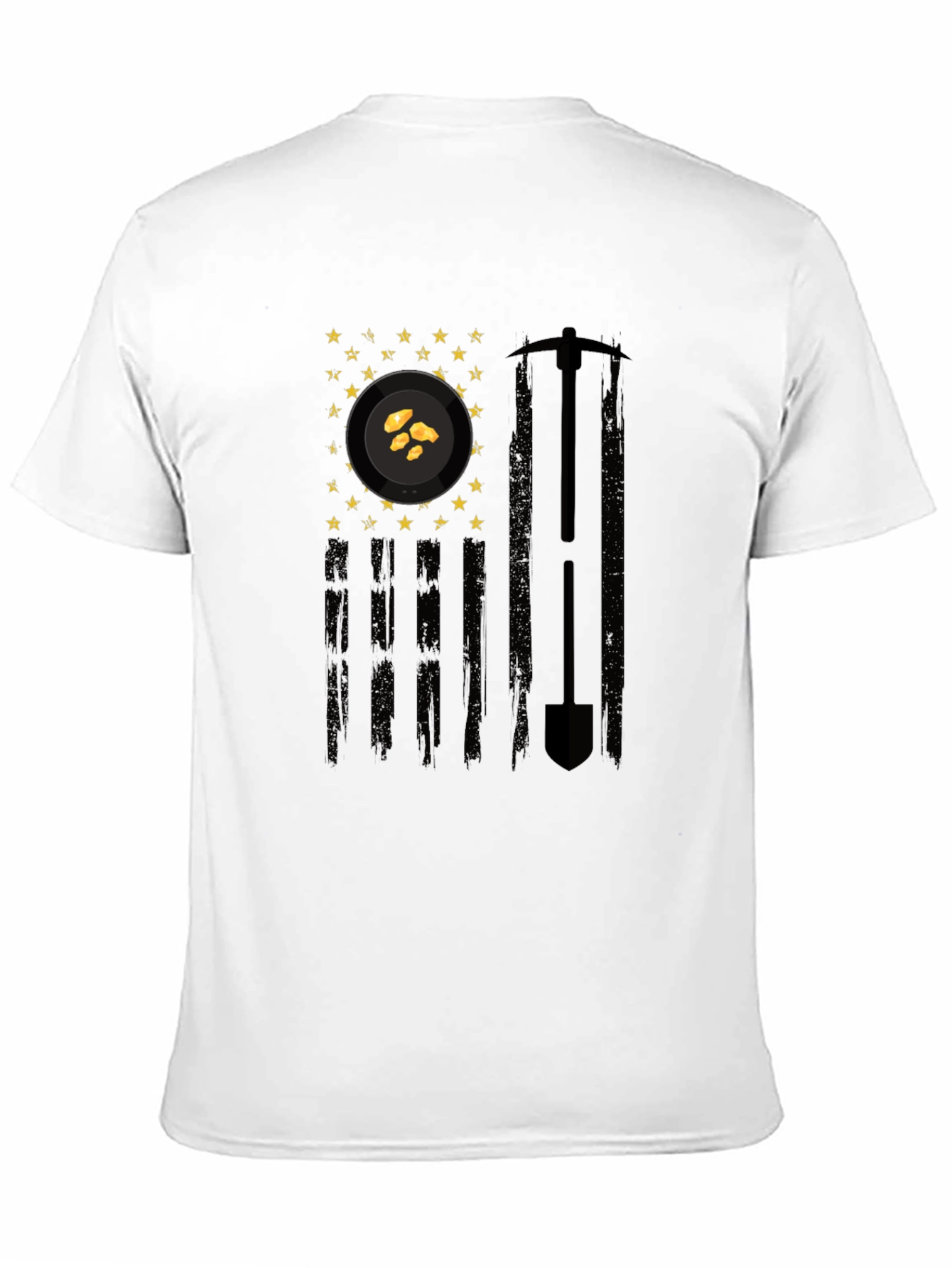Gold Mining Flag Graphic Tee - Prospectors Pride