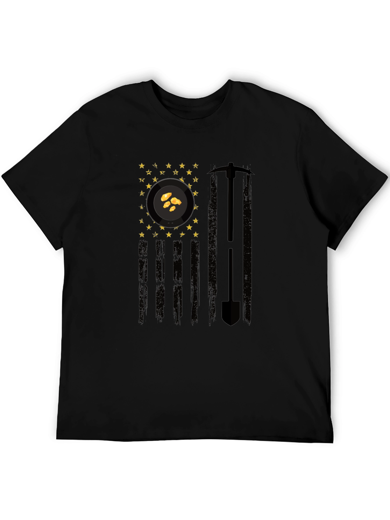 Gold Mining Flag Graphic Tee - Prospectors Pride
