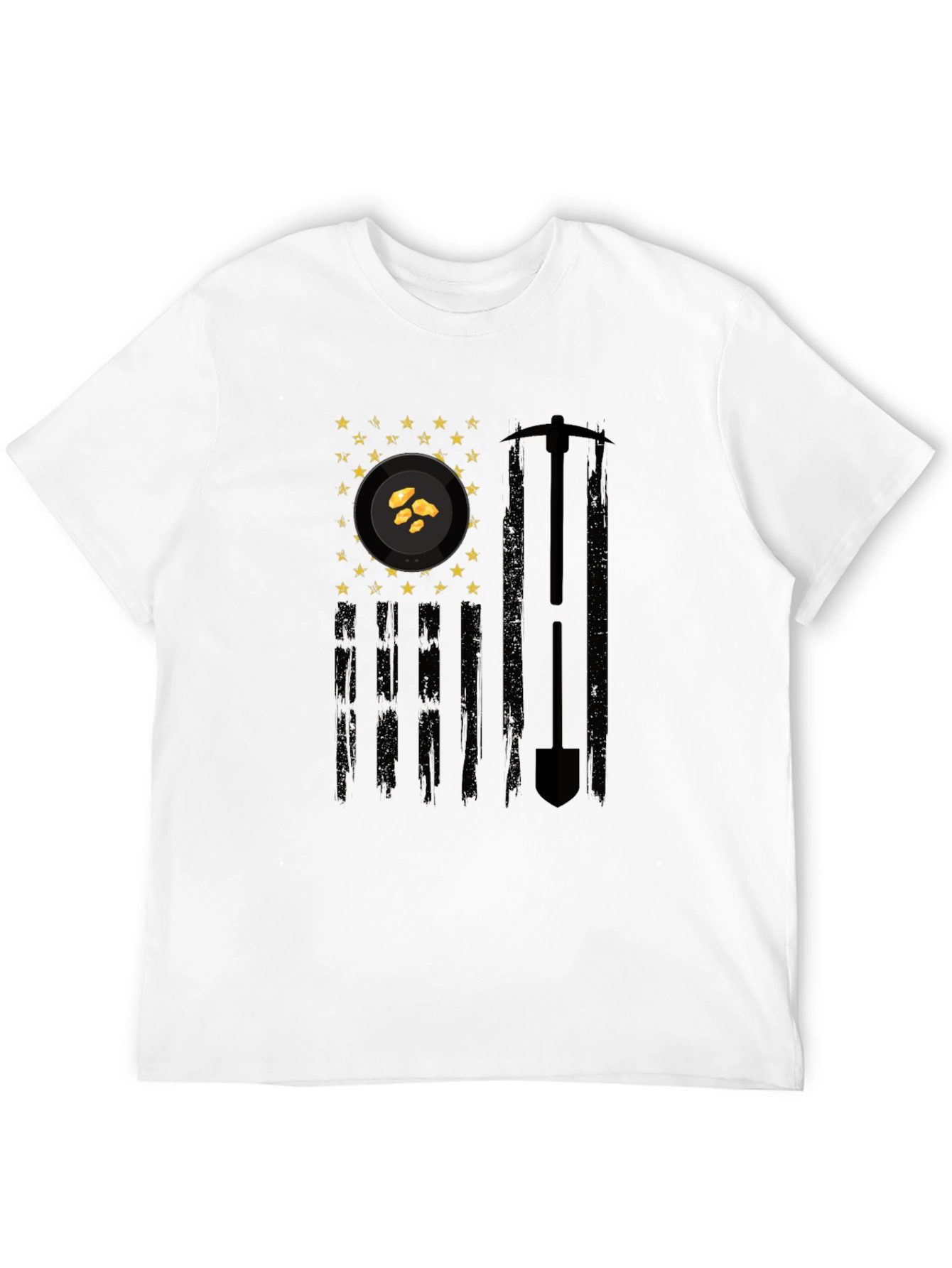 Gold Mining Flag Graphic Tee - Prospectors Pride