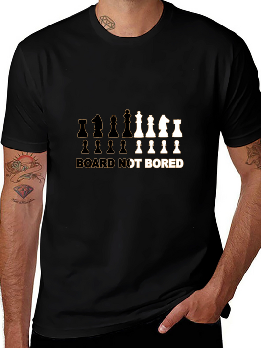 Chess Lover T-Shirt - Board Not Bored