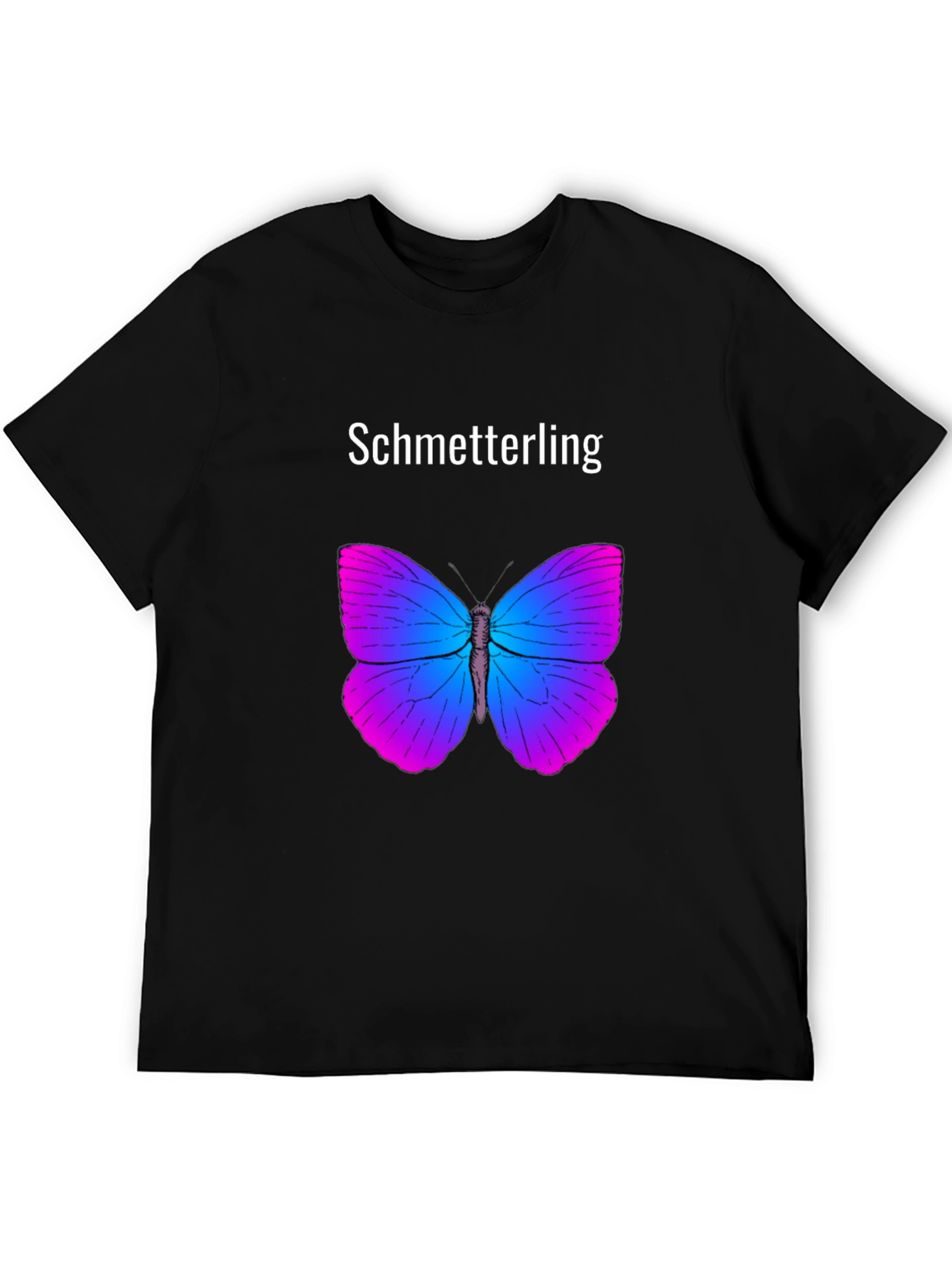 Butterfly Graphic Print T-Shirt
