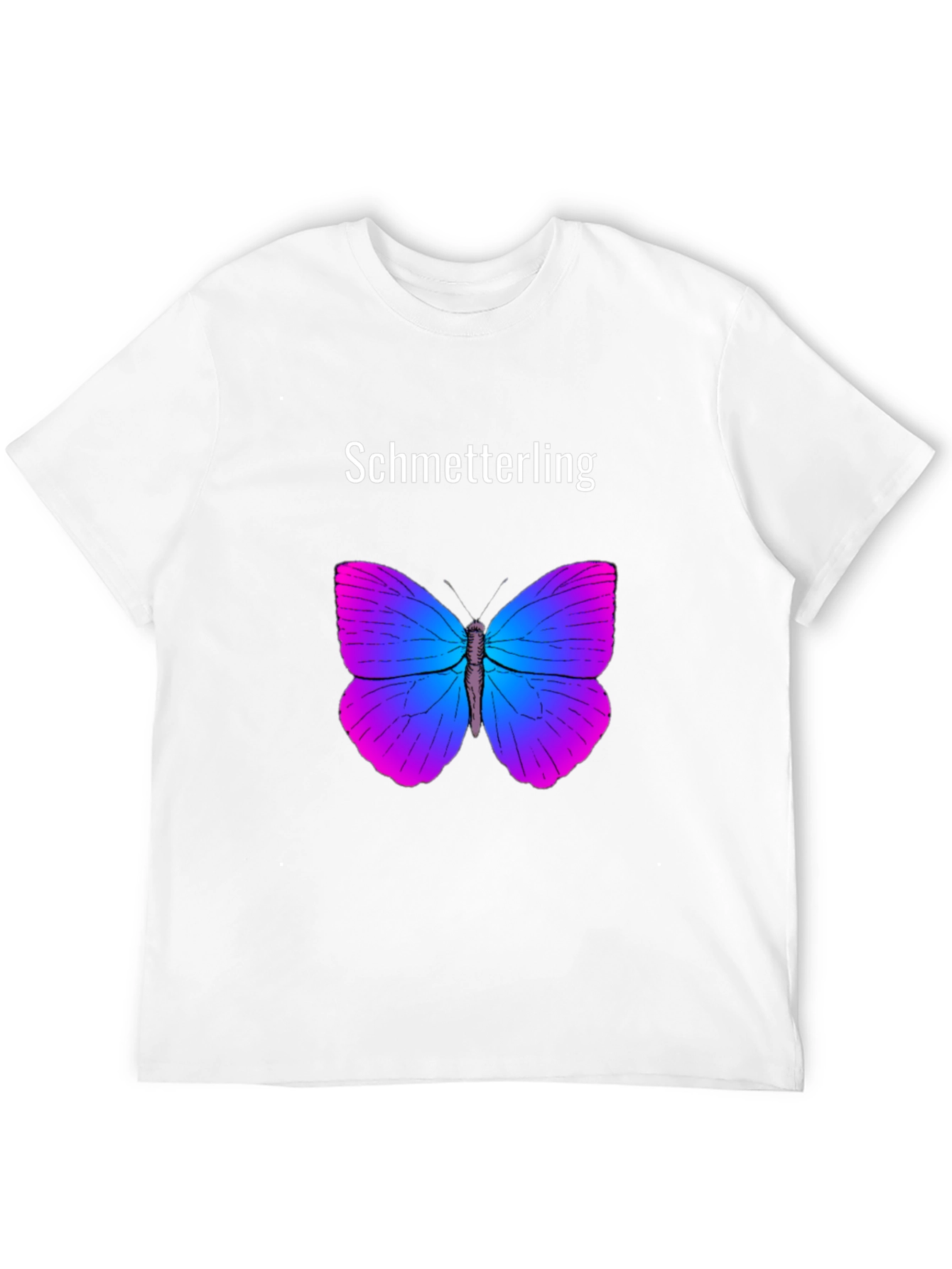 Butterfly Graphic Print T-Shirt