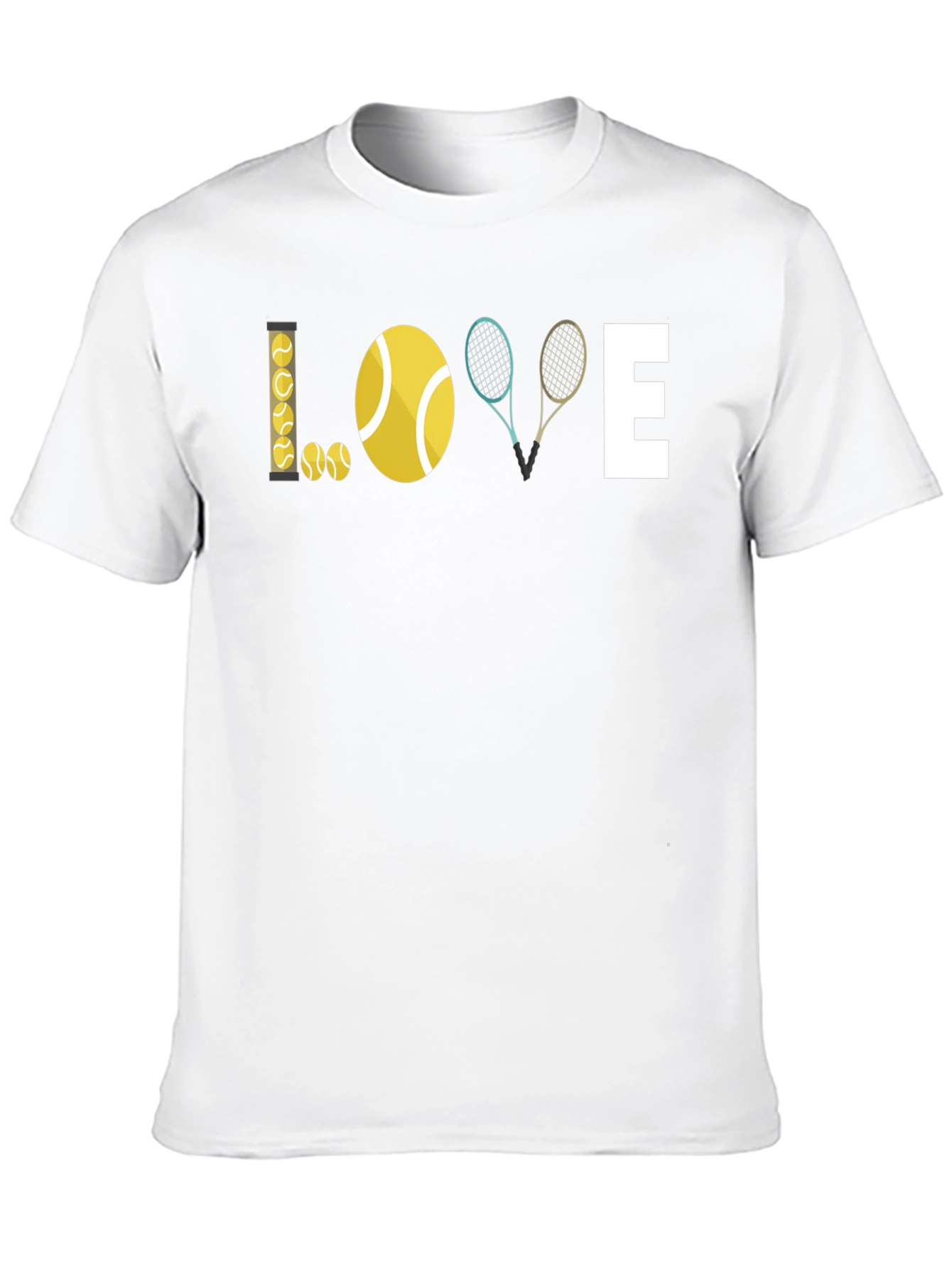 Tennis Love Graphic T-Shirt - Stylish Sporty Tee
