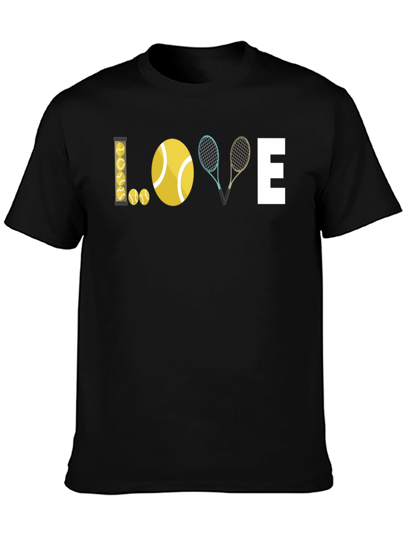 Tennis Love Graphic T-Shirt - Stylish Sporty Tee