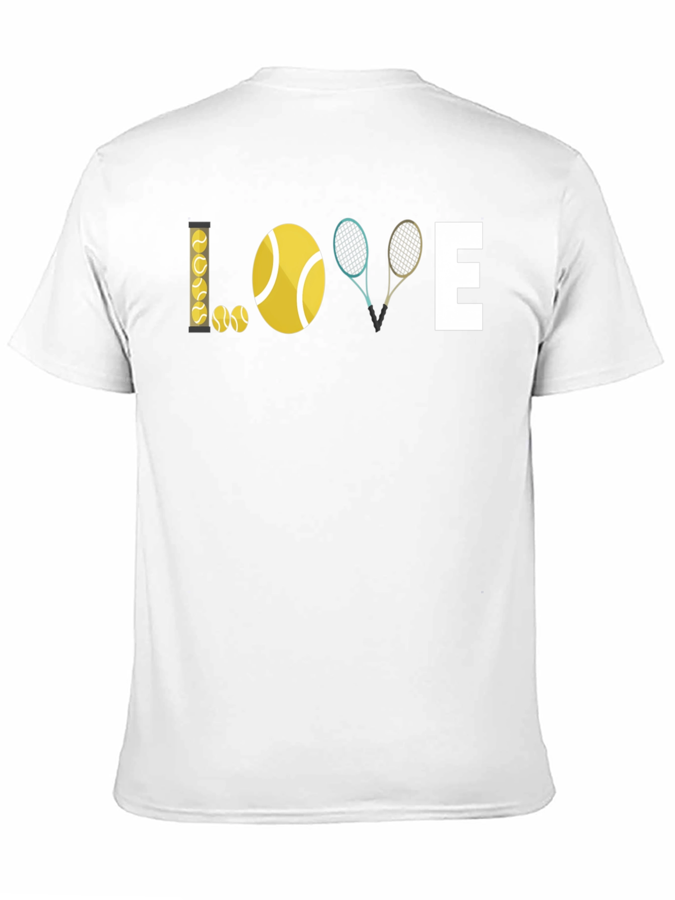 Tennis Love Graphic T-Shirt - Stylish Sporty Tee