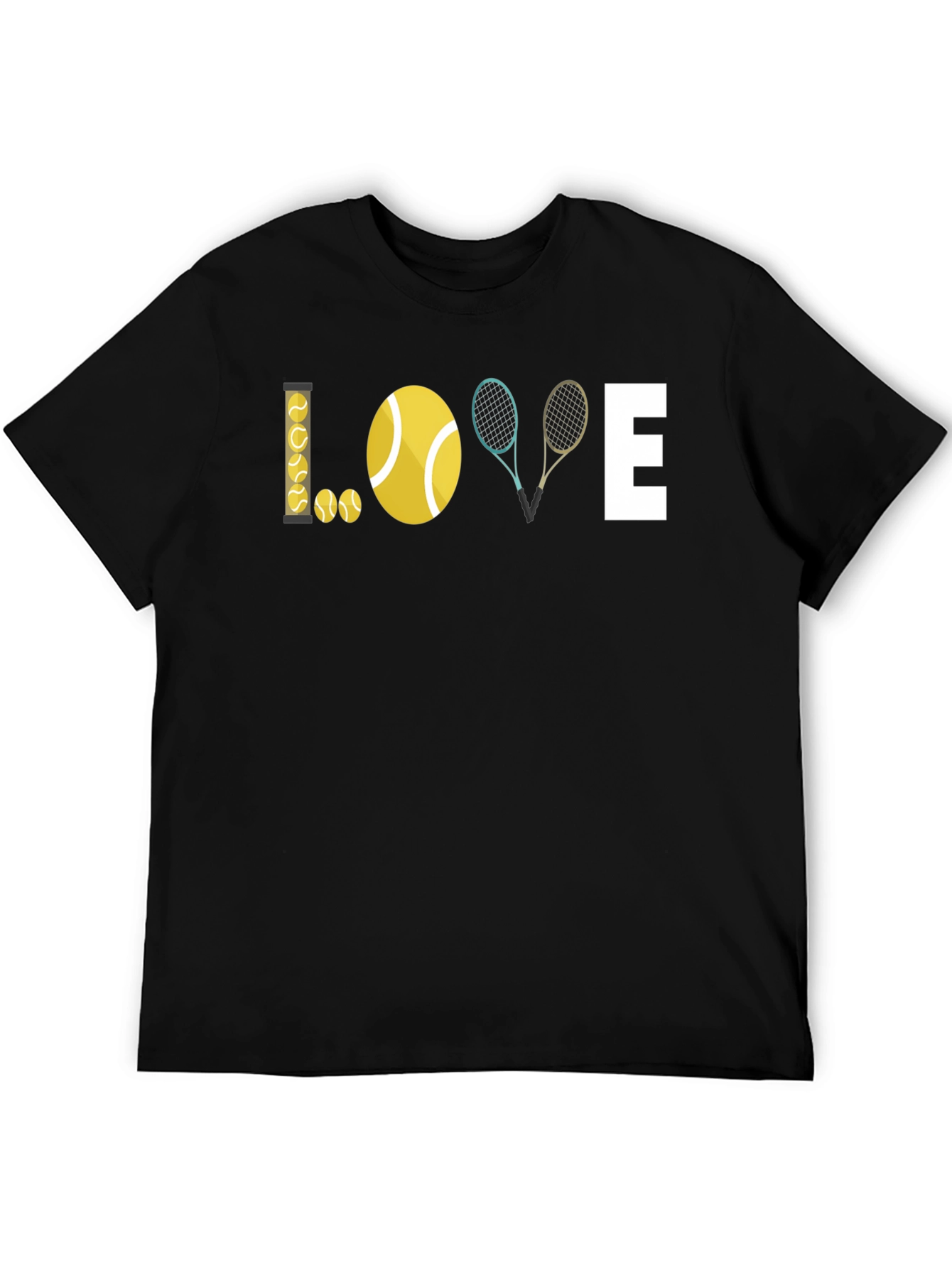 Tennis Love Graphic T-Shirt - Stylish Sporty Tee