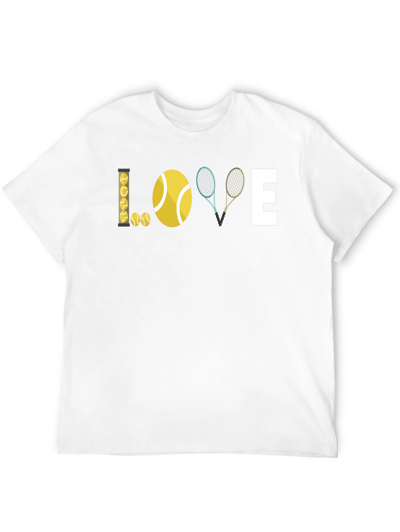 Tennis Love Graphic T-Shirt - Stylish Sporty Tee